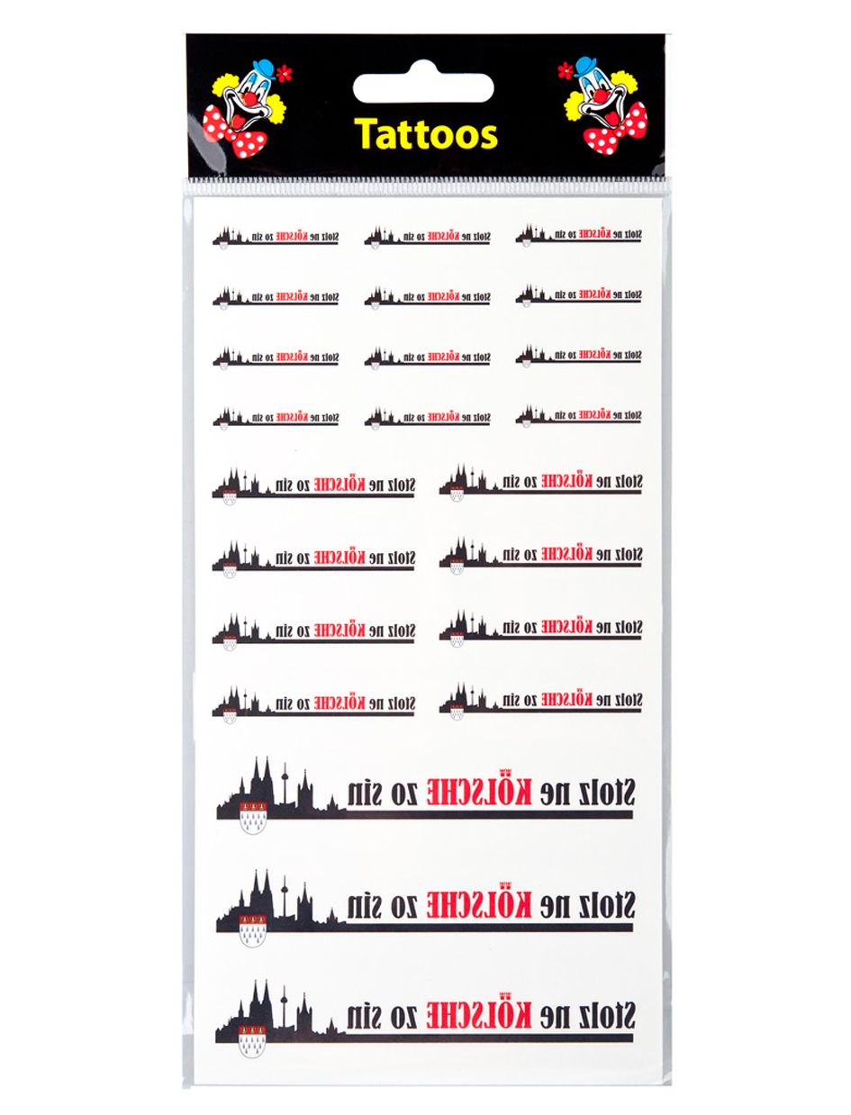 Tattoos Stolz ne Kölsche zo sin mit Skyline