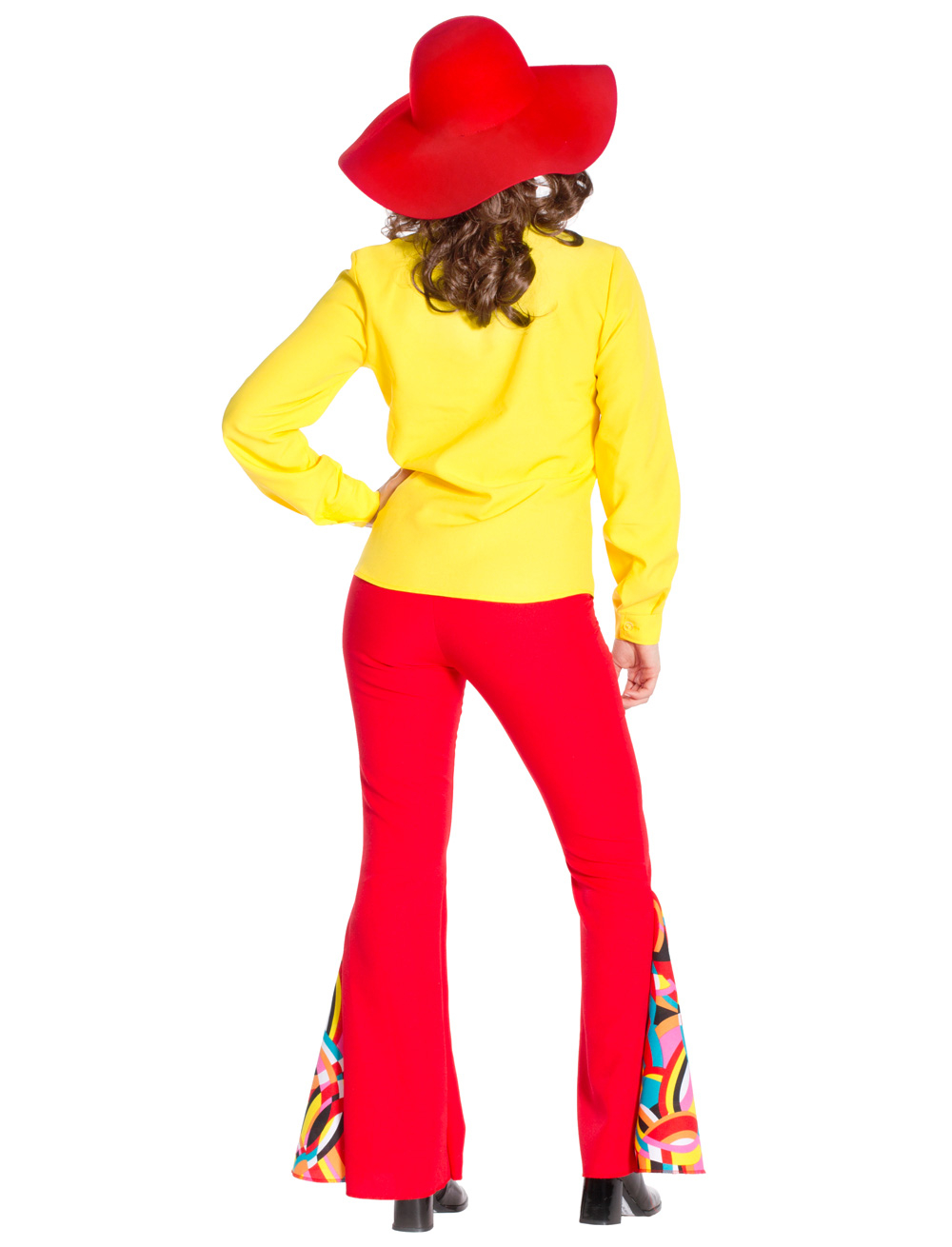 Schlaghose Hippie Damen rot Damen rot 38