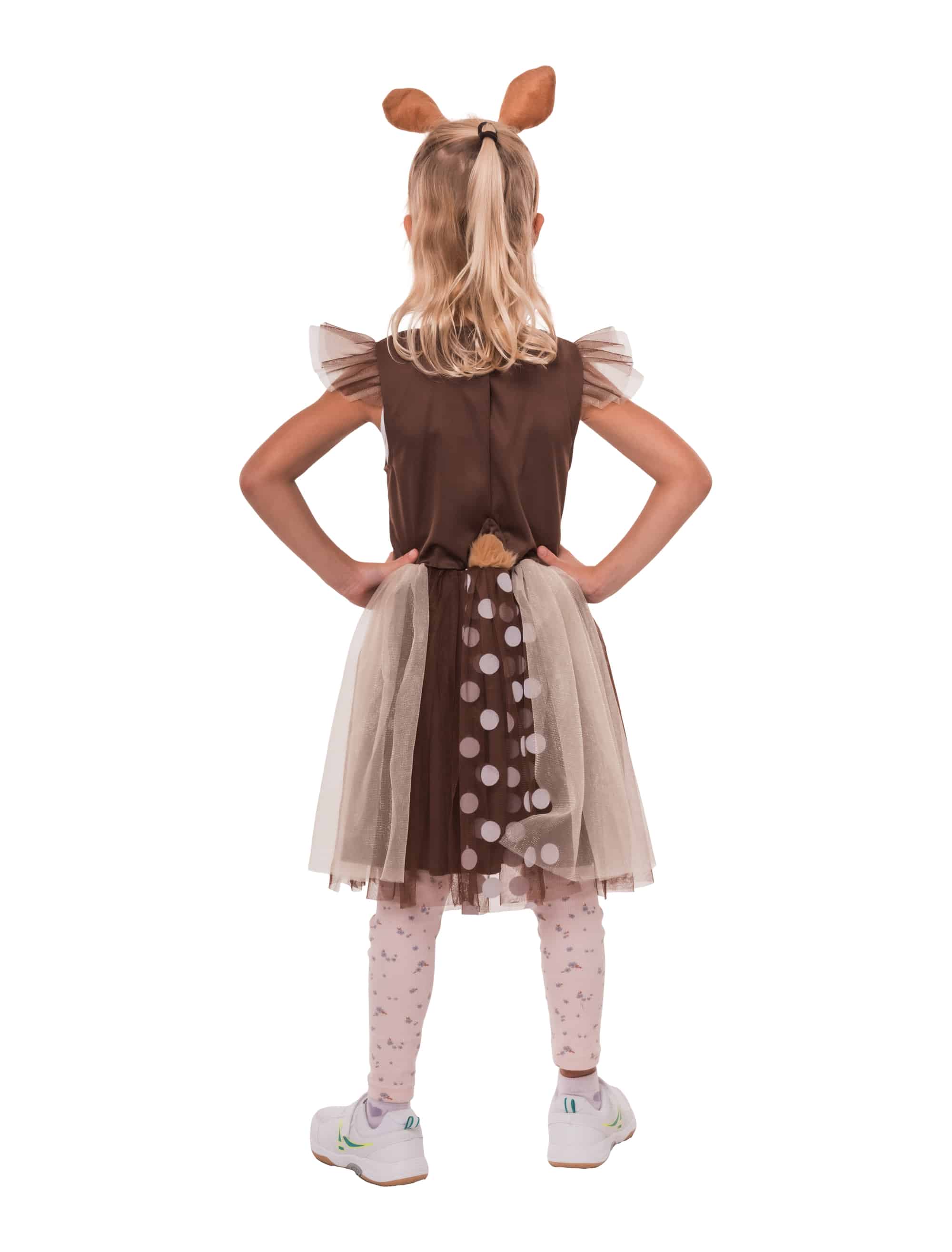 Kleid Reh Kinder braun 4-6 Jahre