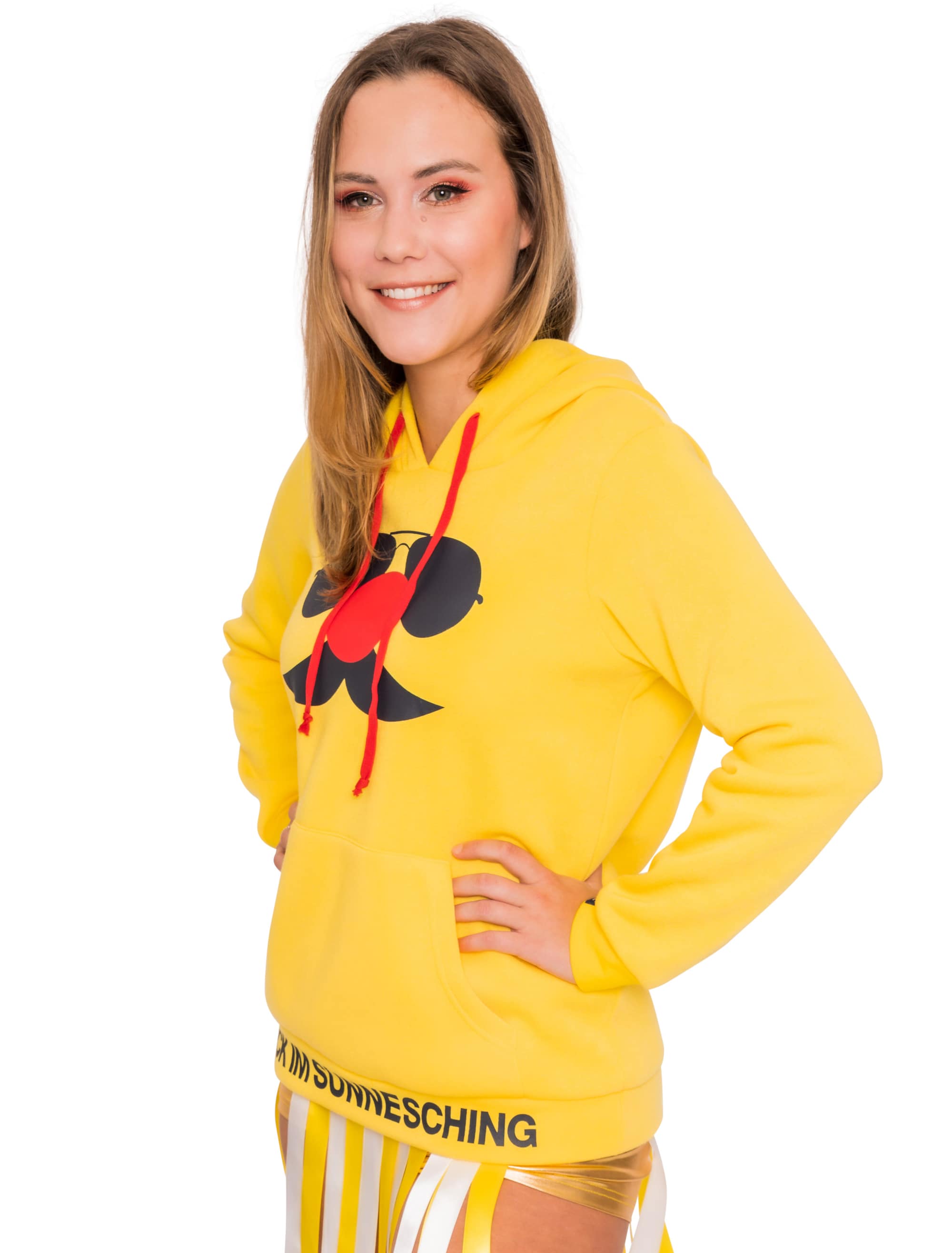 JIS Hoodie Unisex Jeck im Sunnesching gelb S/M