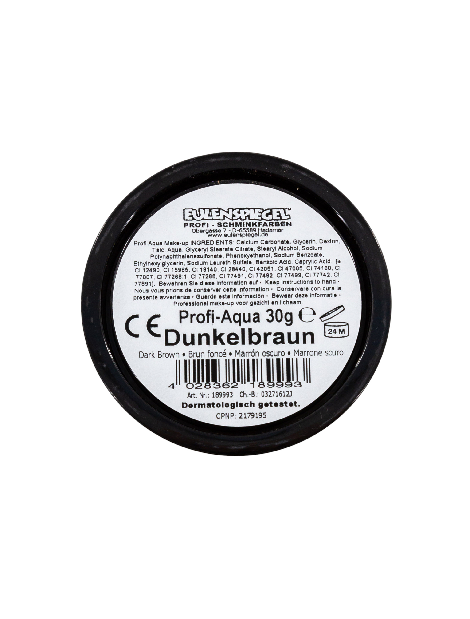 Water Make-Up 20ml dunkelbraun