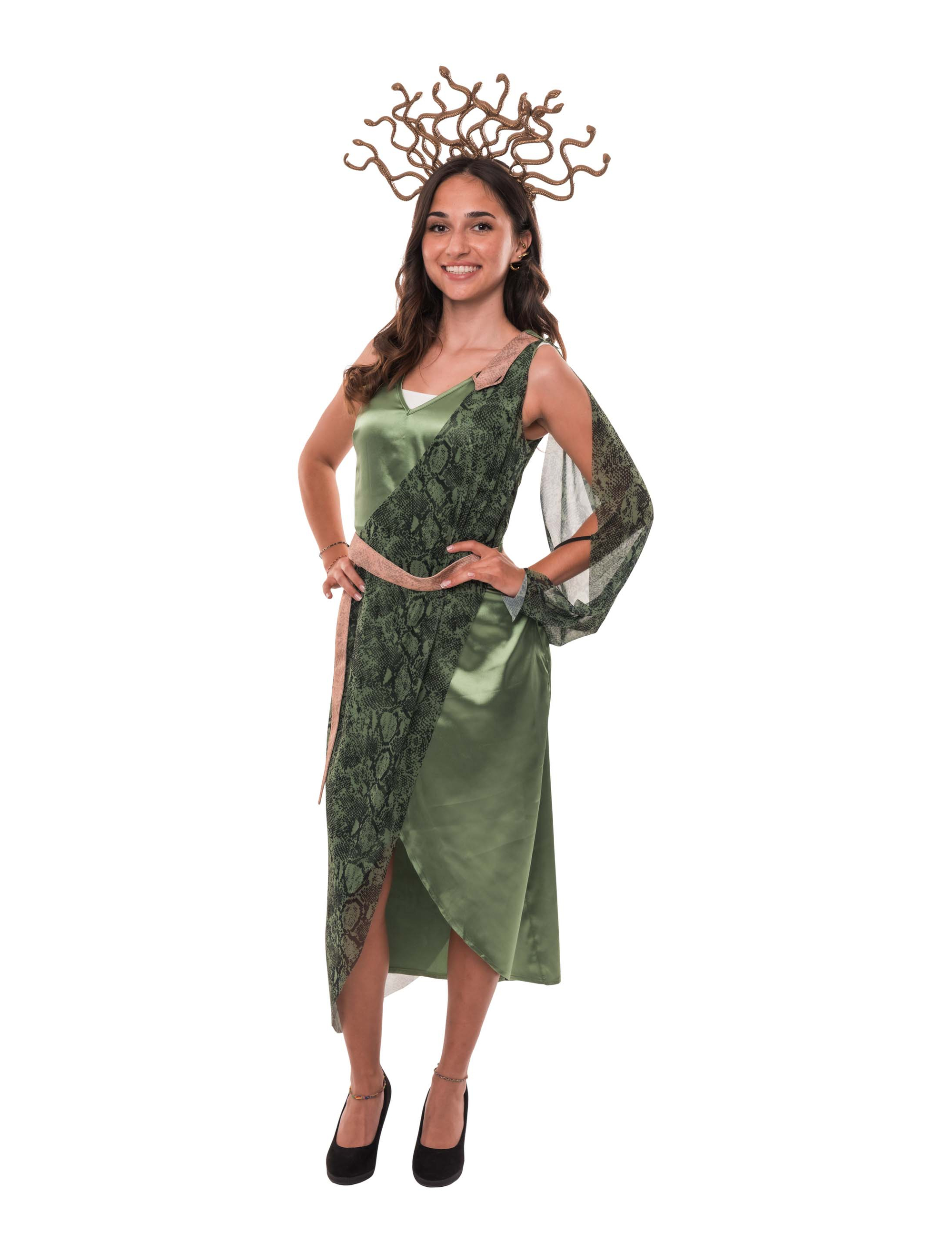 Kleid Medusa grün 2XL/3XL