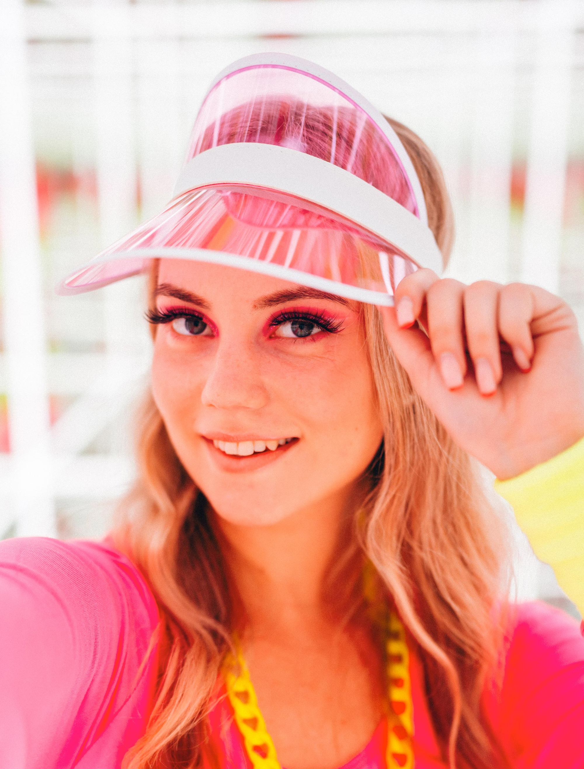 Sonnencap transparent pink