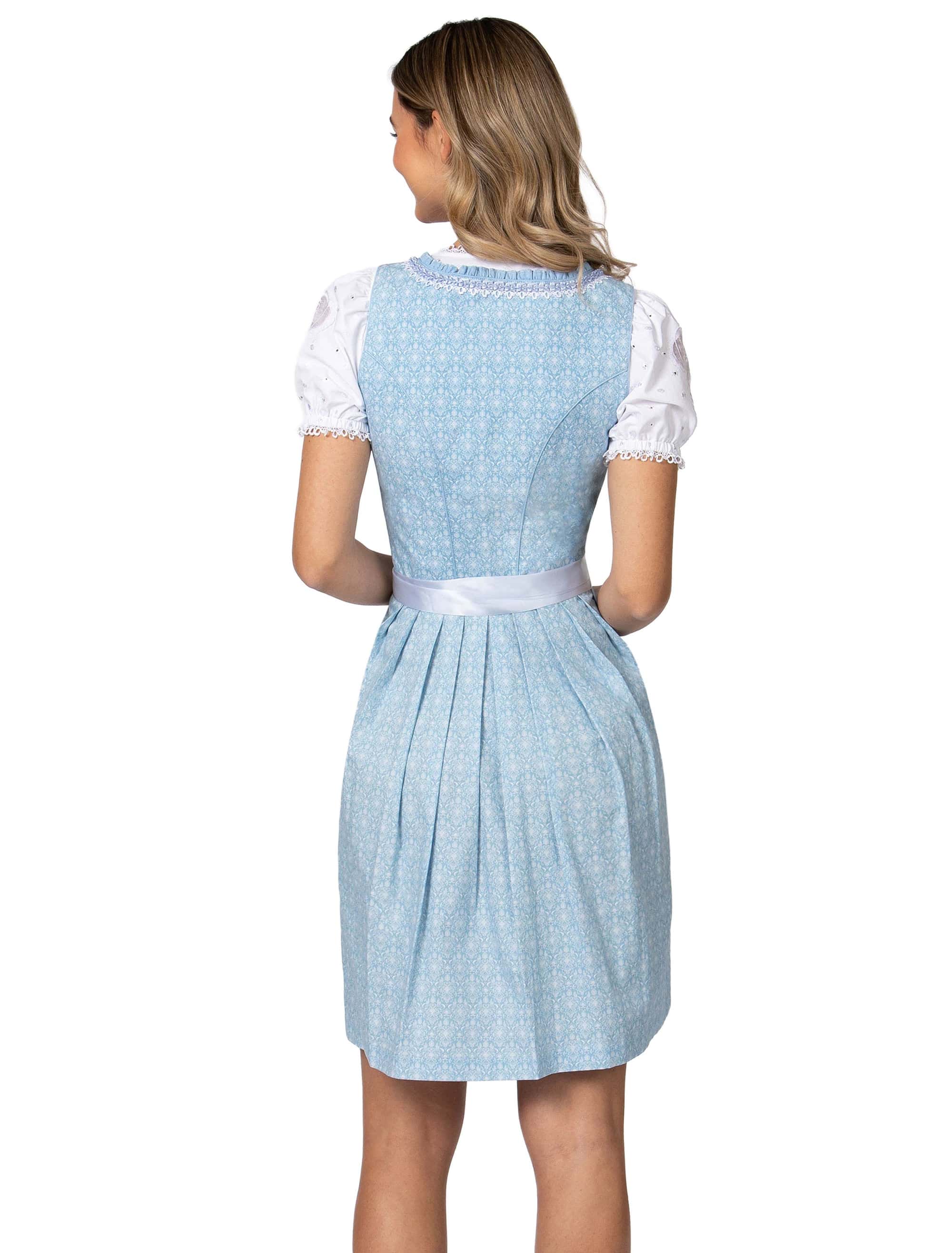 Dirndl Kim Damen hellblau 34