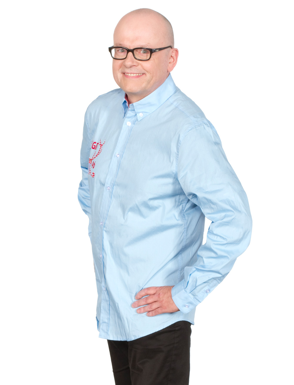 Trachtenhemd Micky Brühl Herren hellblau S