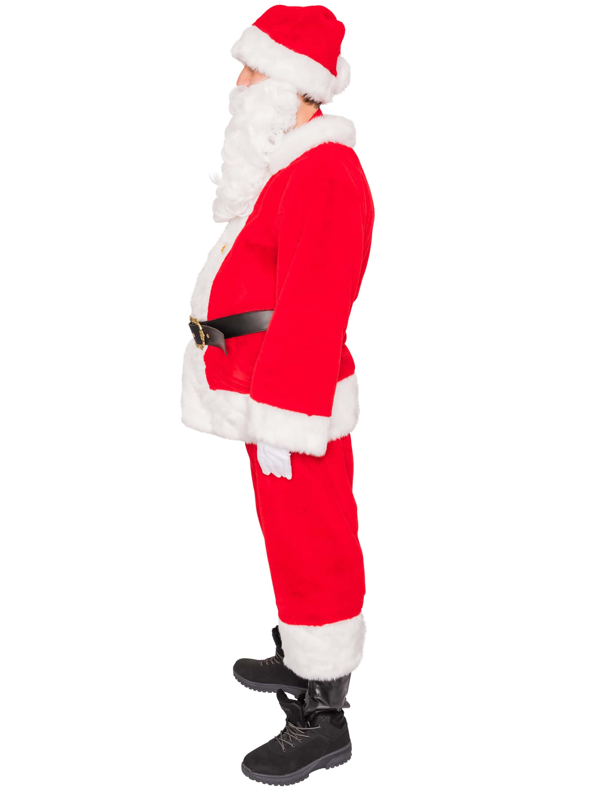Anzug Weihnachtsmann 4-tlg. Herren rot S/M