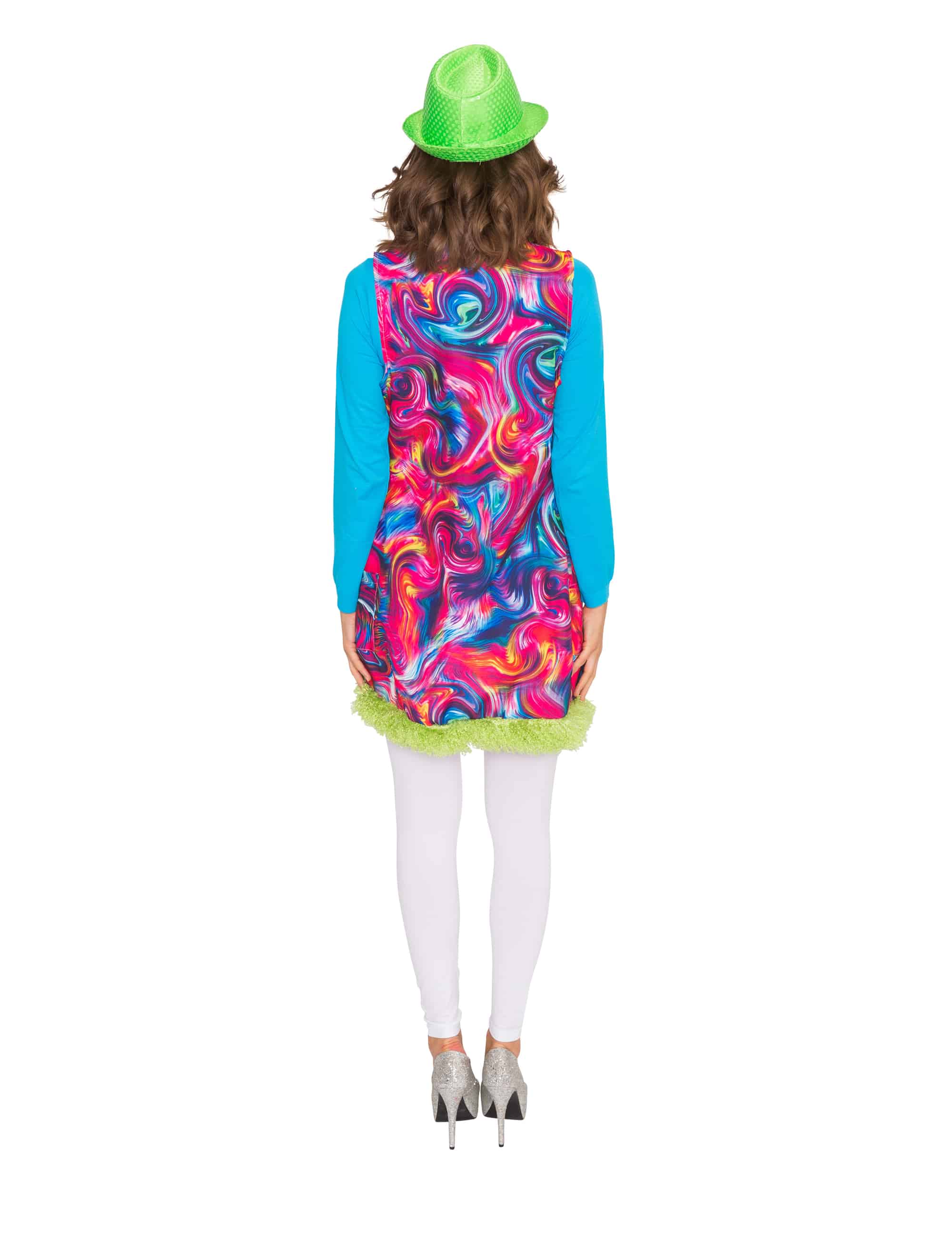 Weste Hippie lang Damen Damen