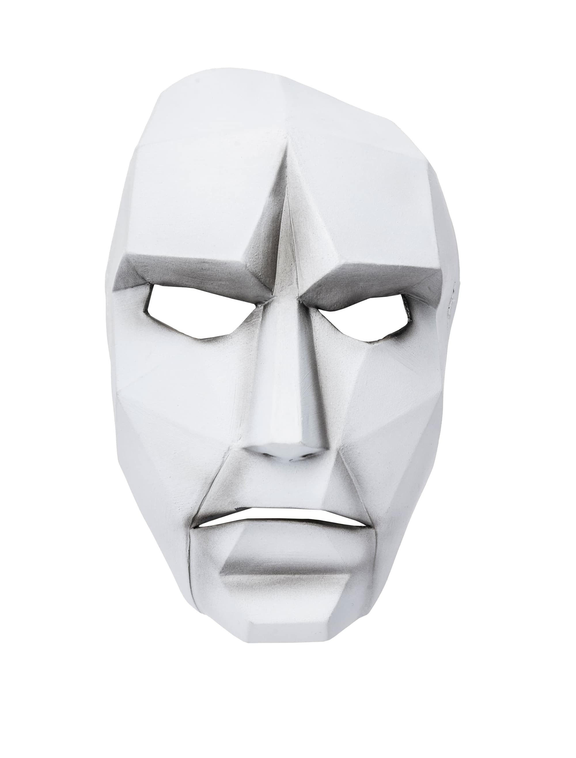 Latexmaske weißes Gesicht