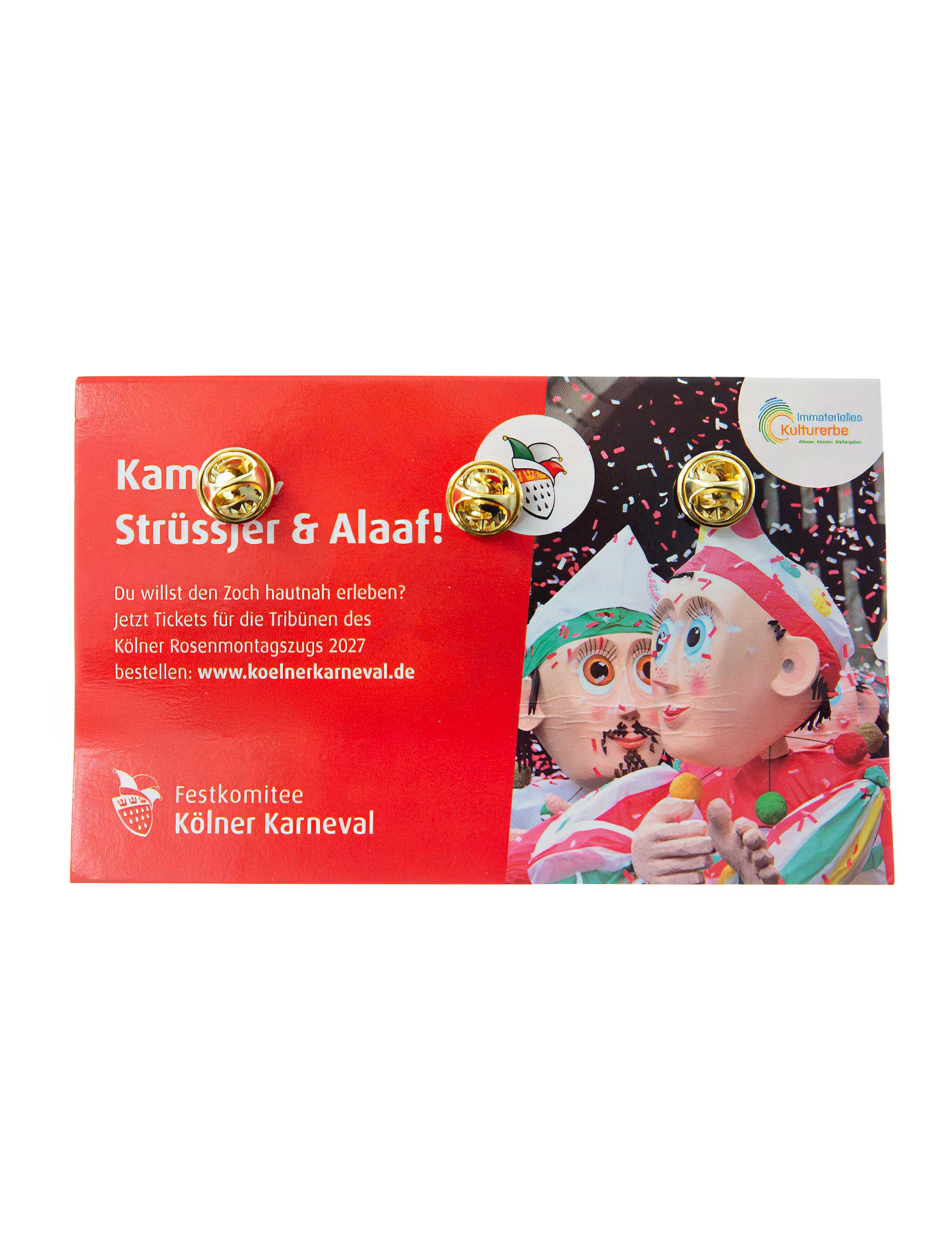 Festabzeichen 2027 bunt