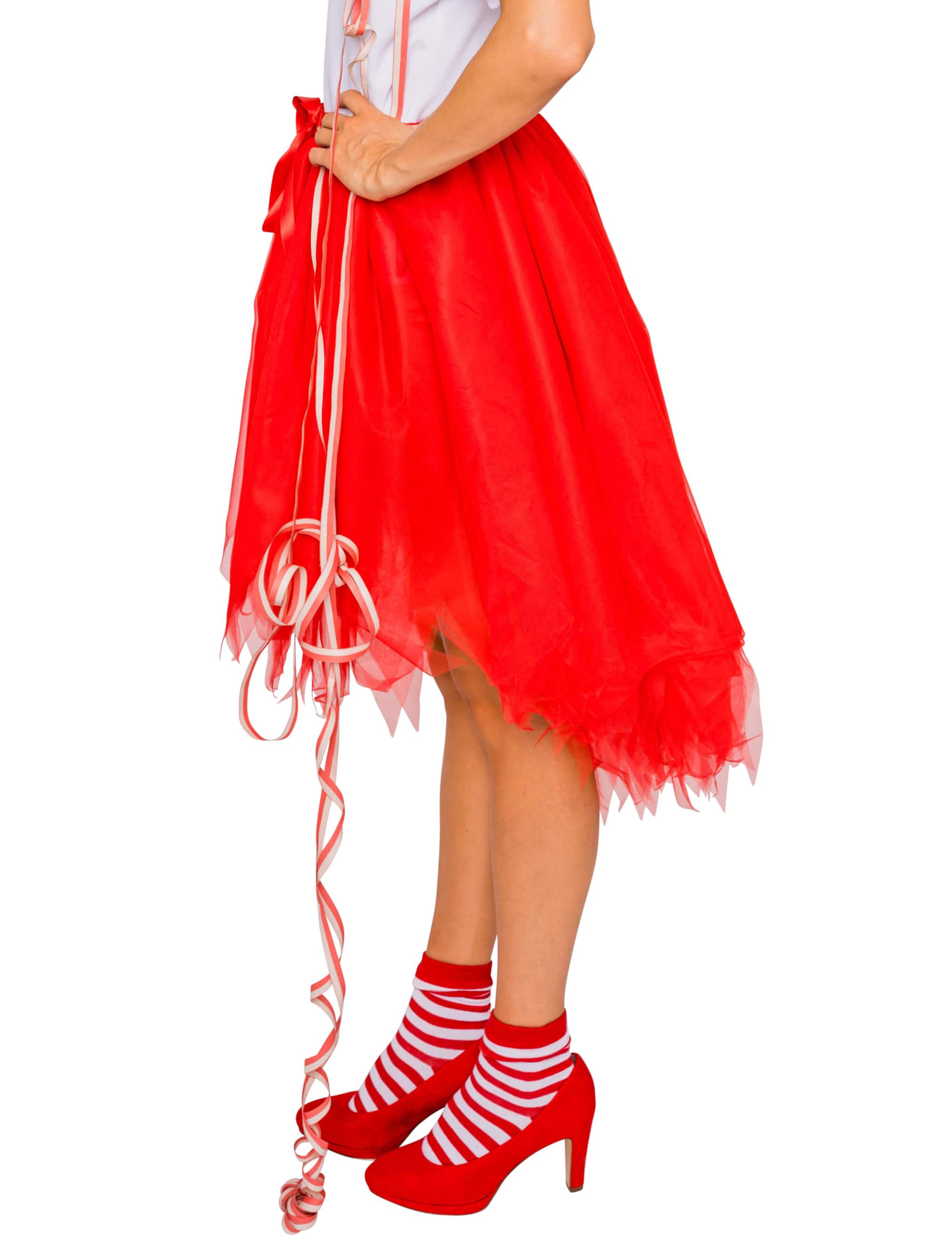 Petticoat deluxe Damen rot one size