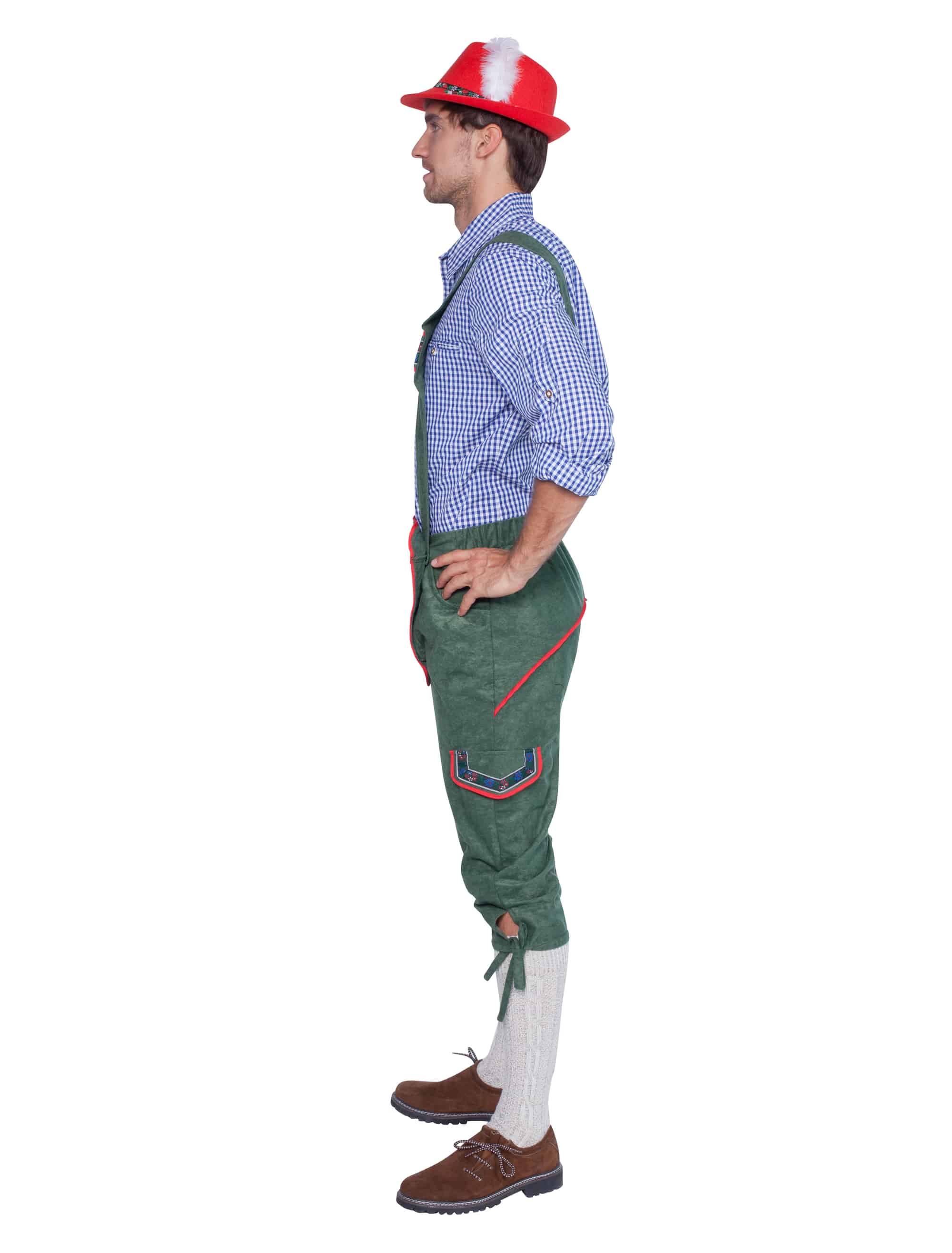 Tirolerhose grün 2XL