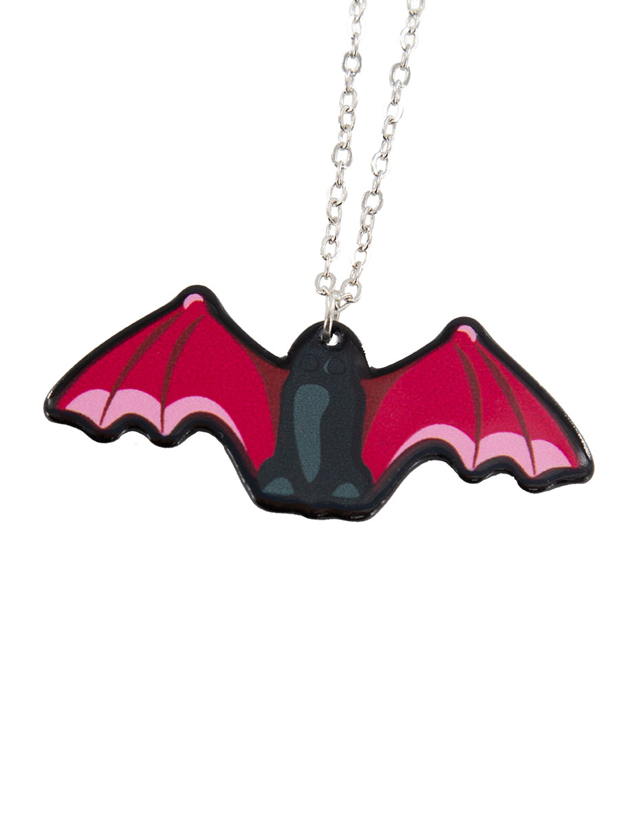 Halskette HARIBO Vampire rot