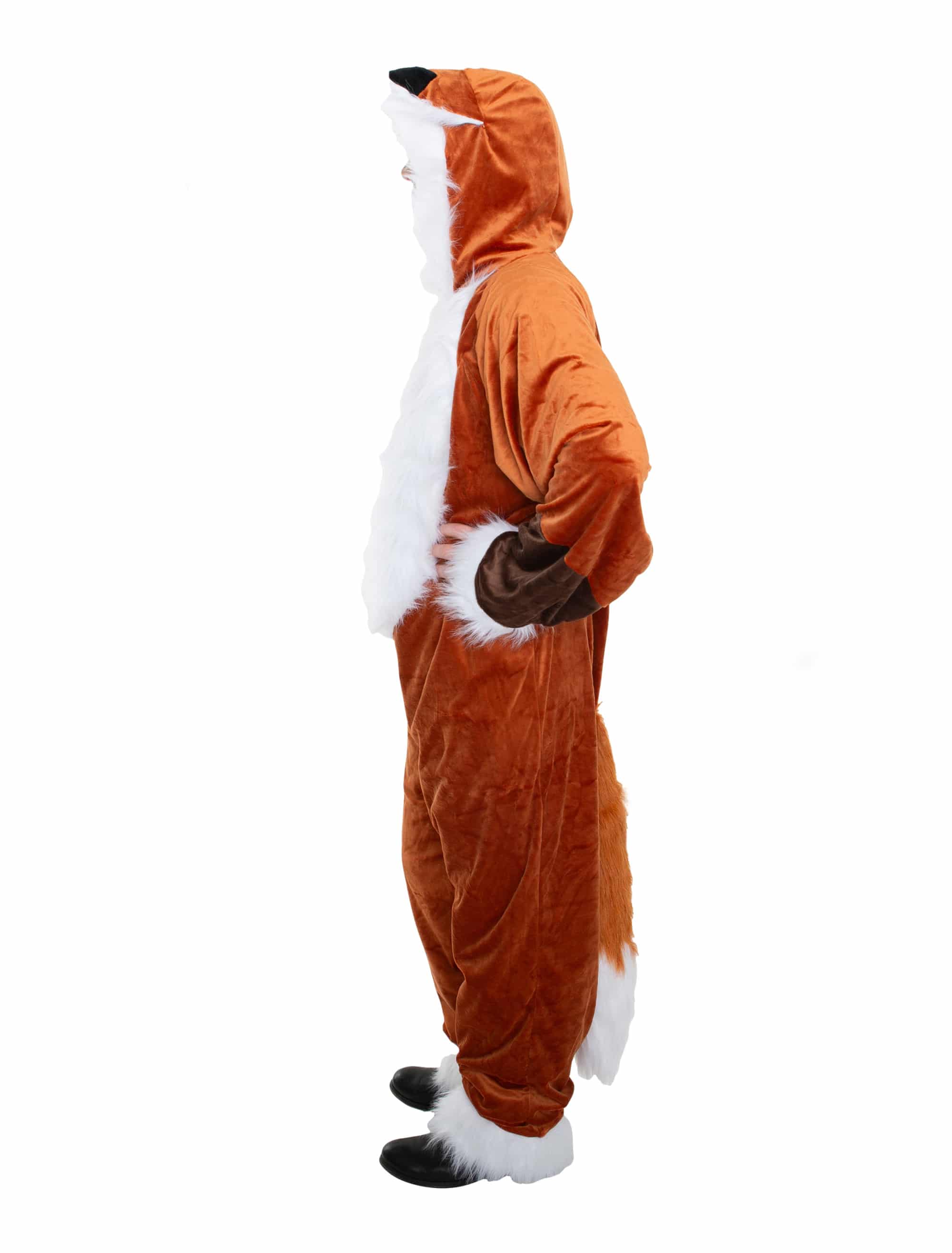 Overall Plüsch Fuchs Herren braun/weiß 50/52