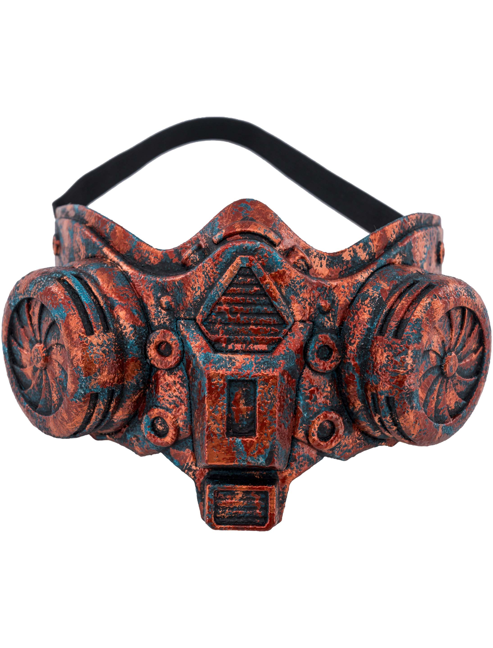 Gasmaske Steampunk bronze