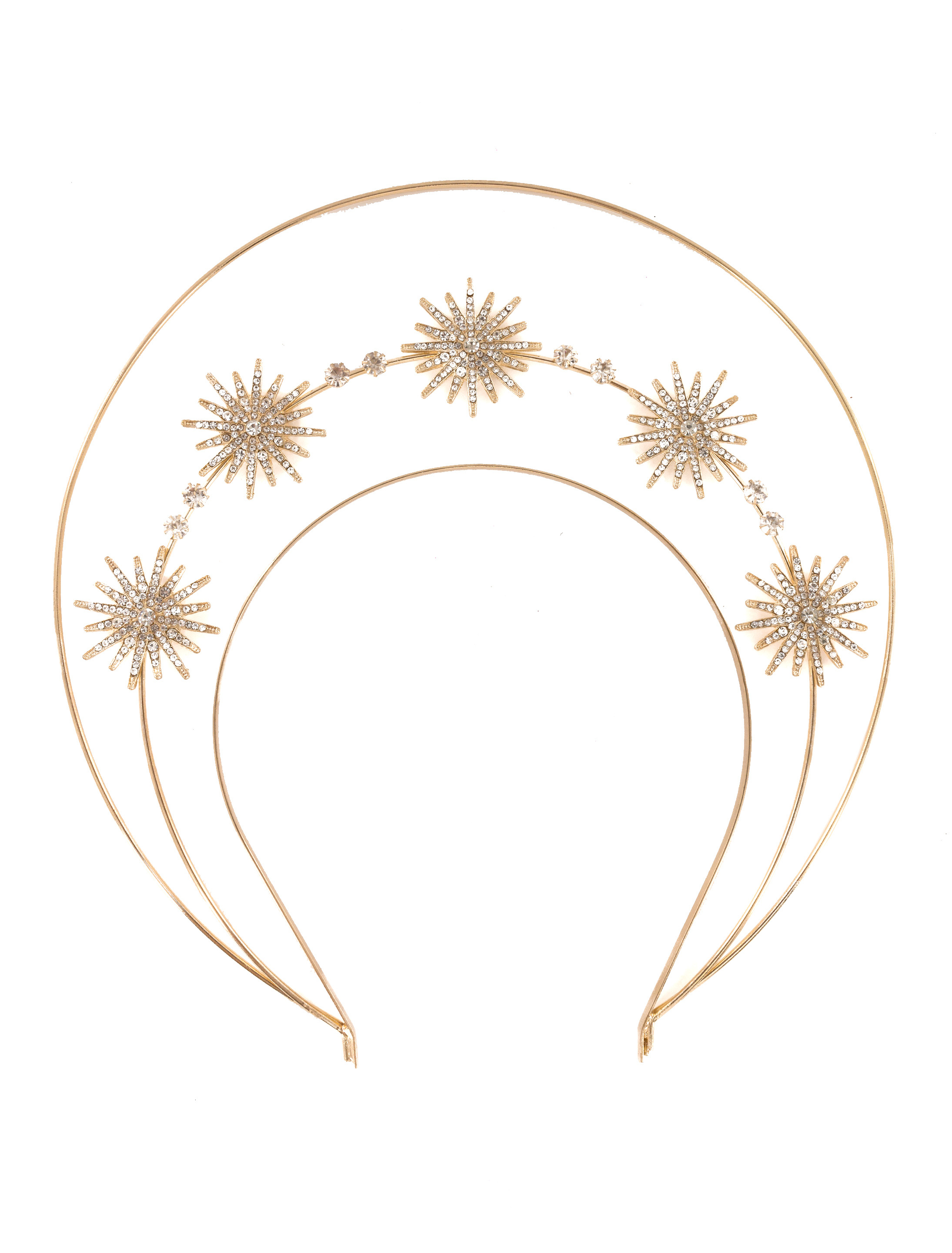 Haarreif Heiligenschein gold