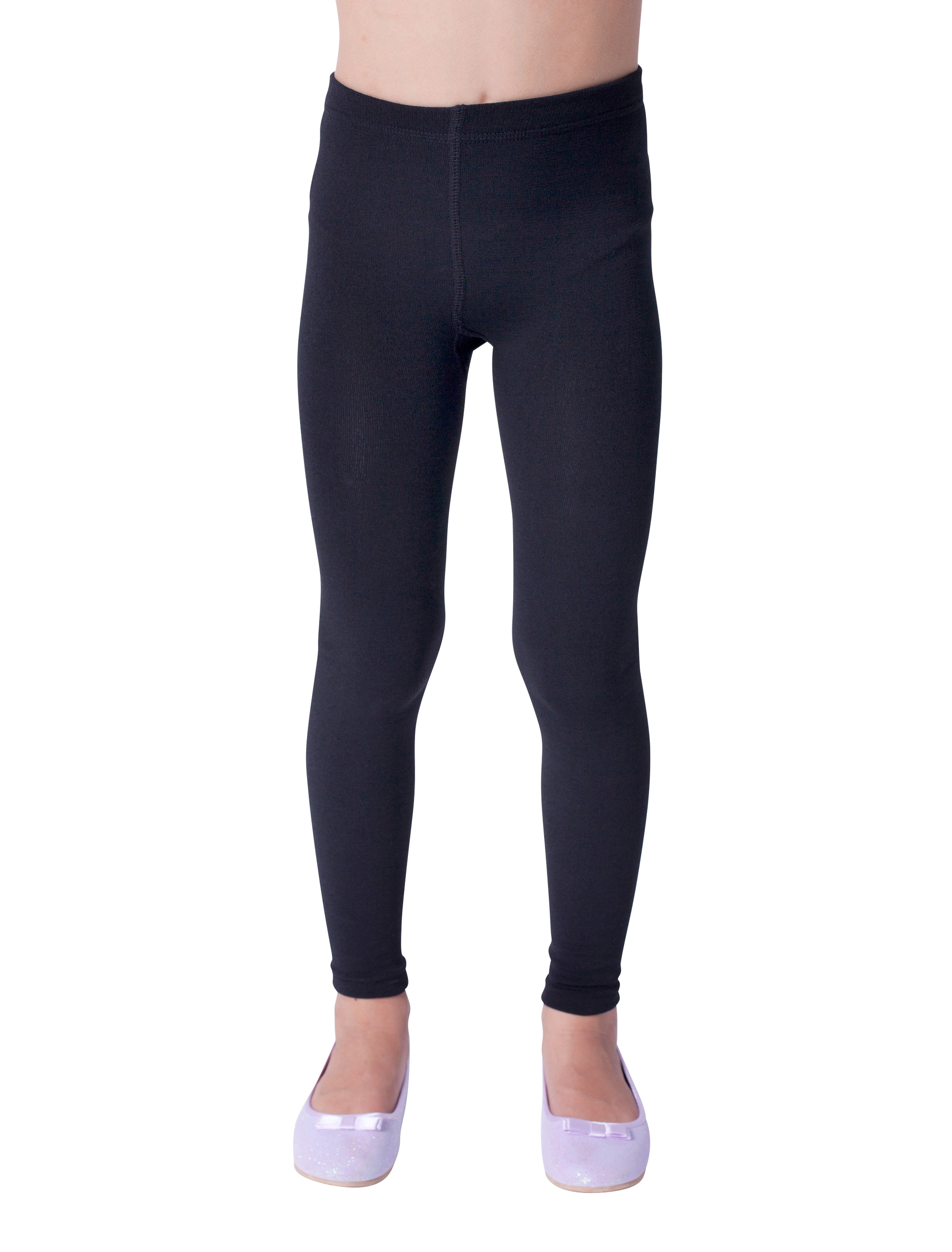 Leggings Thermo Kinder Mädchen schwarz 104-116