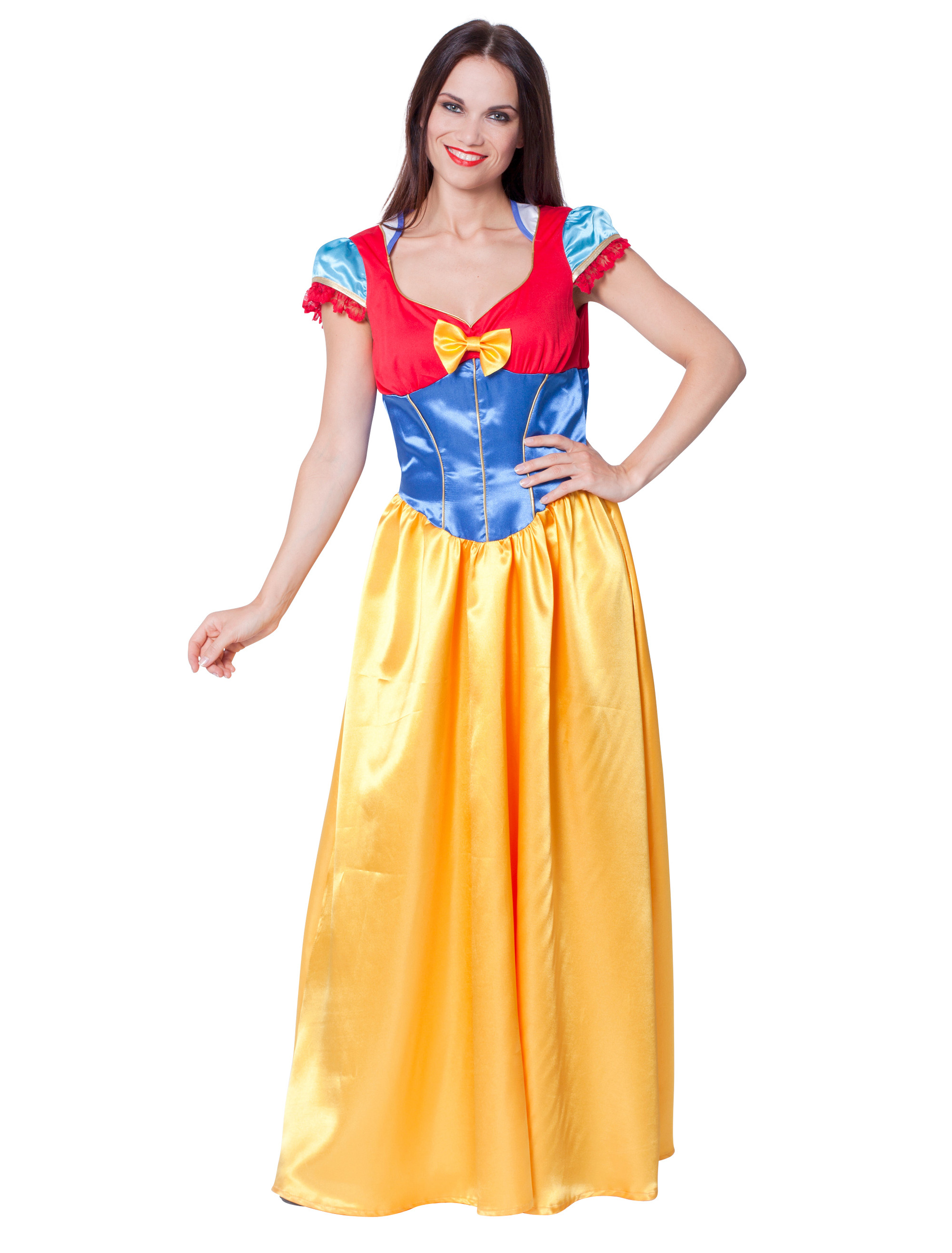 Kleid Schneewittchen lang 40