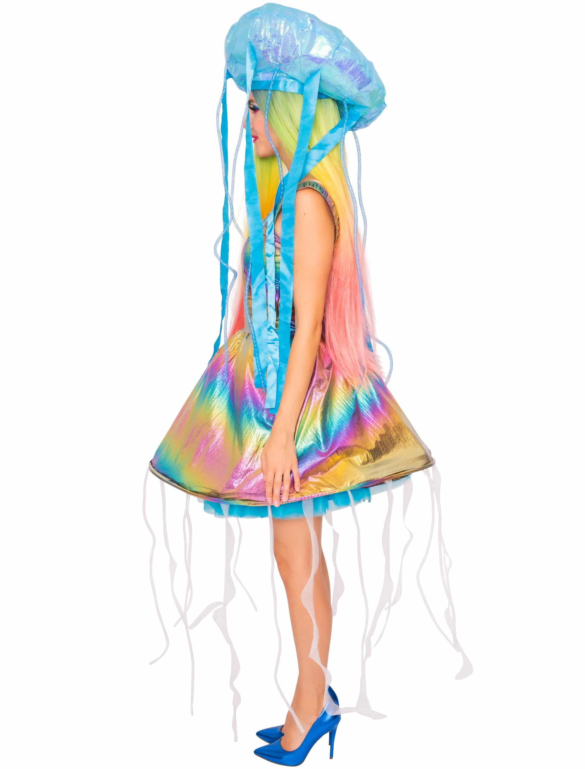 Trägerkleid Damen mehrfarbig 2XL