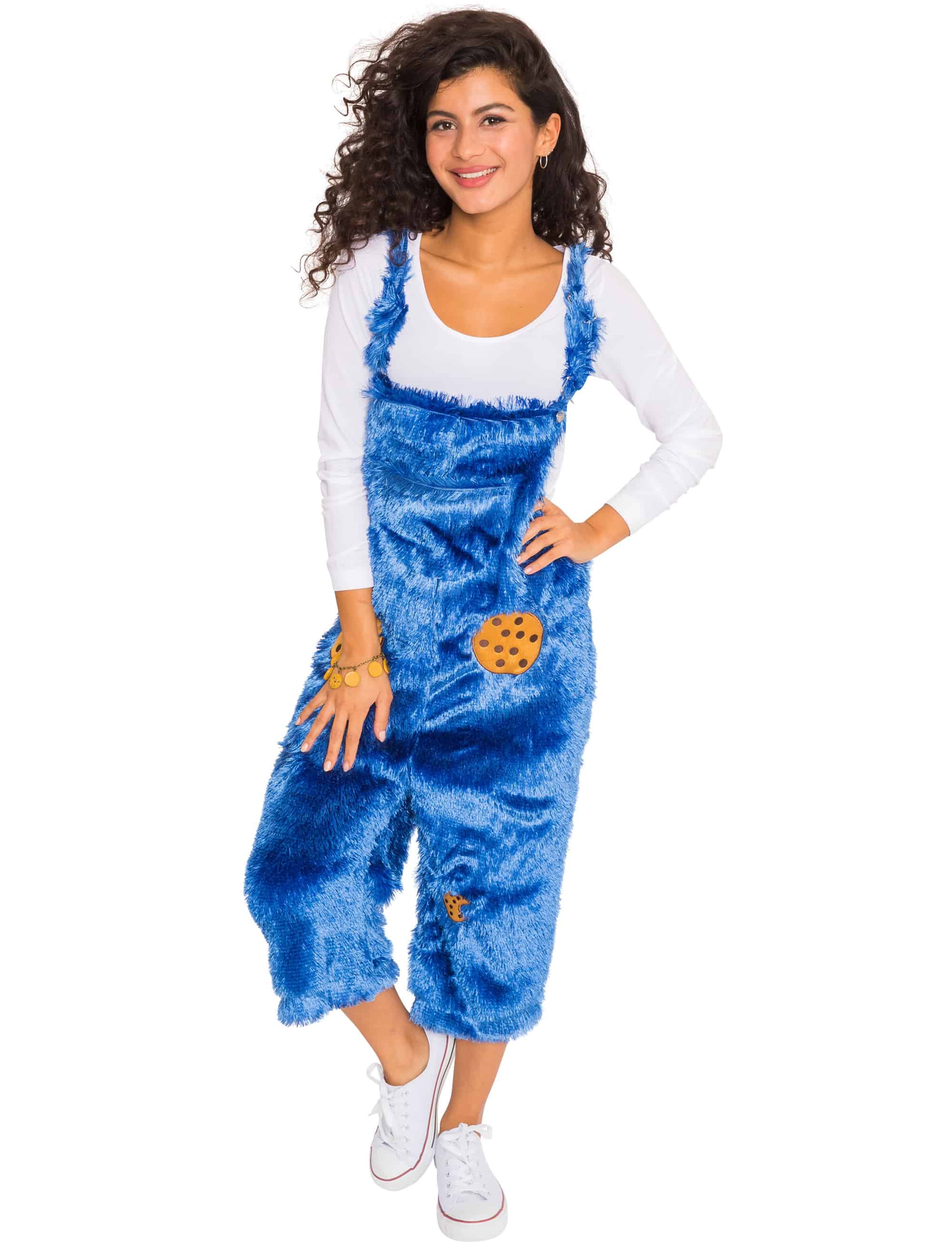 Latzhose Krümelchen blau XS/S