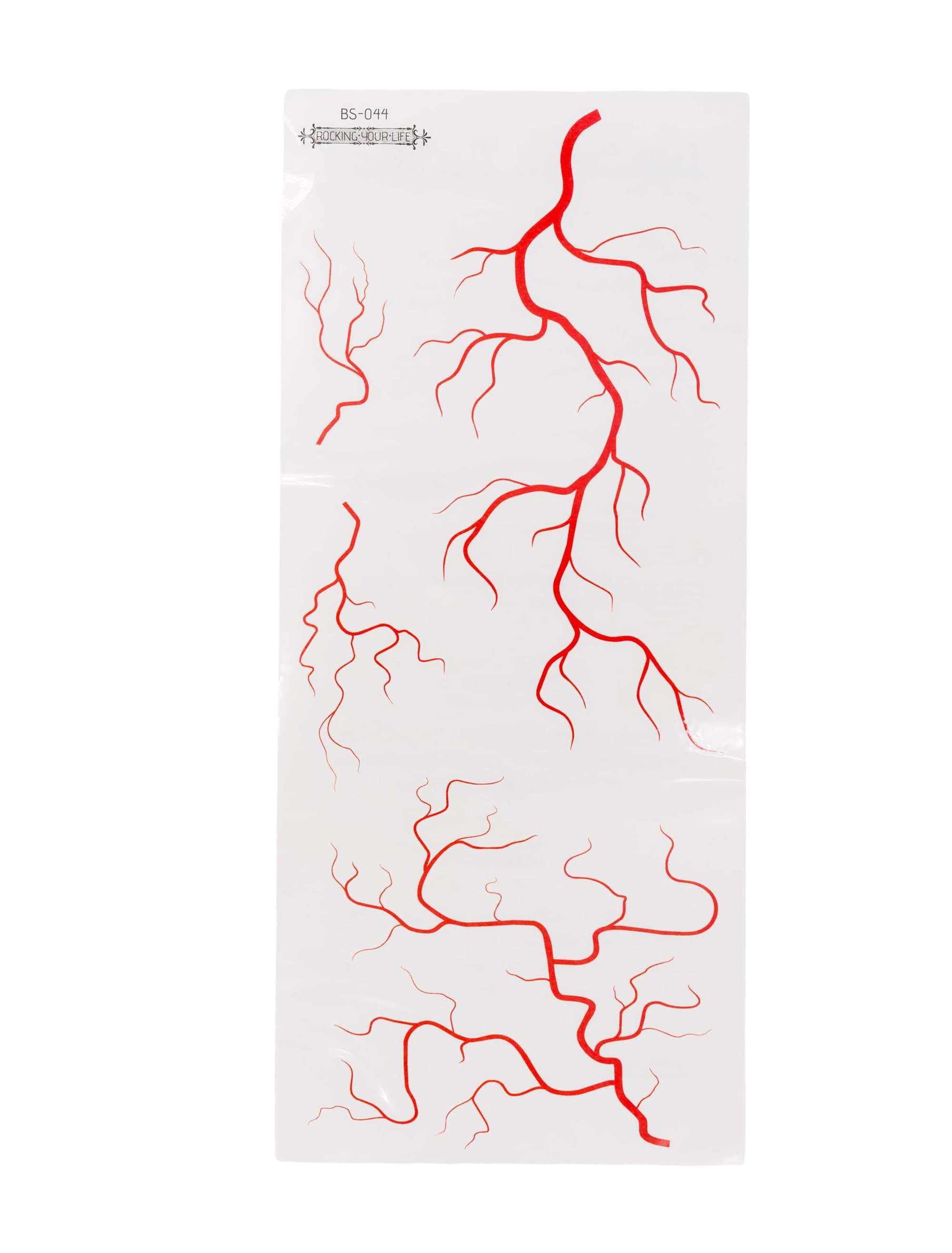 Tattoo Venen rot
