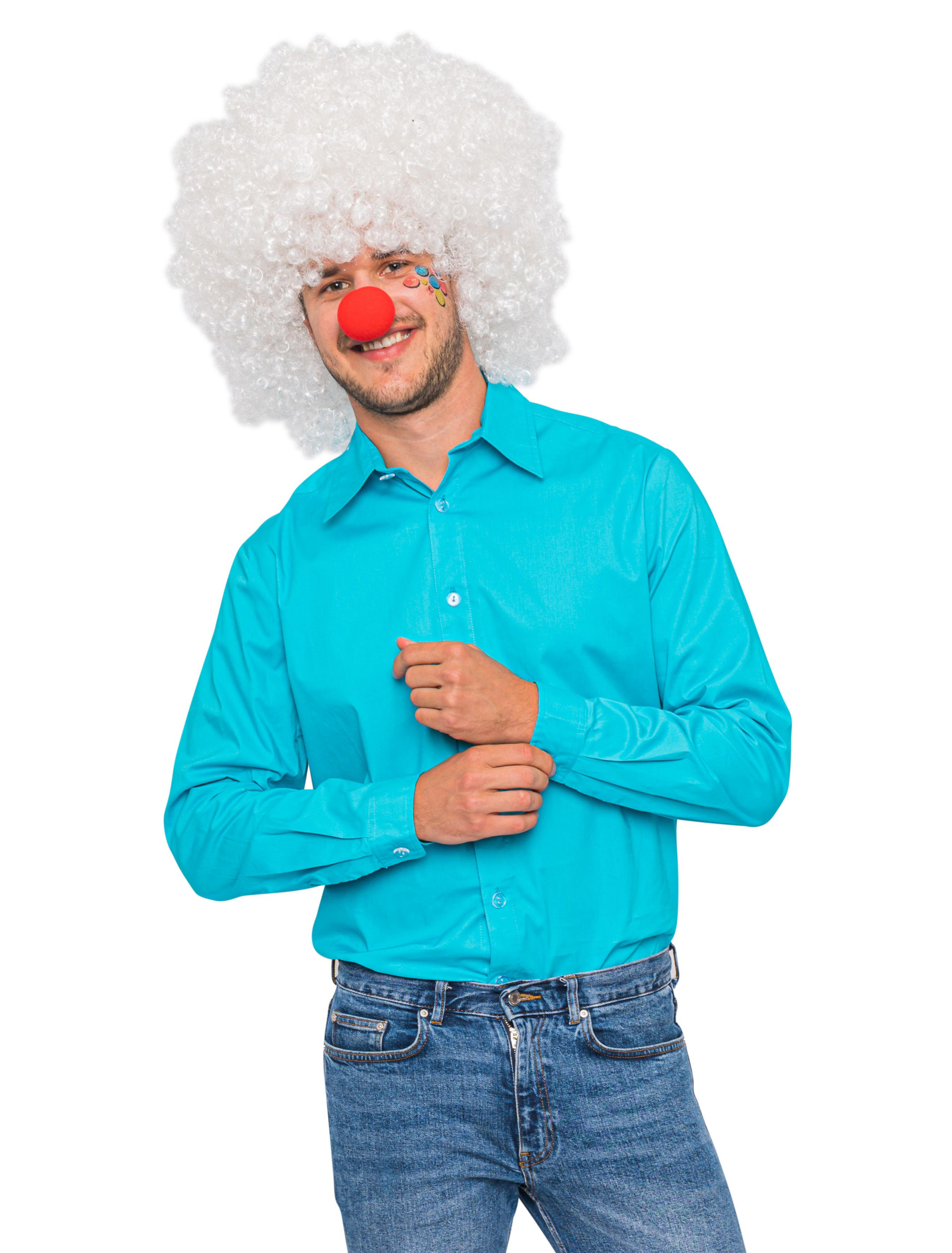 Hemd Herren türkis S