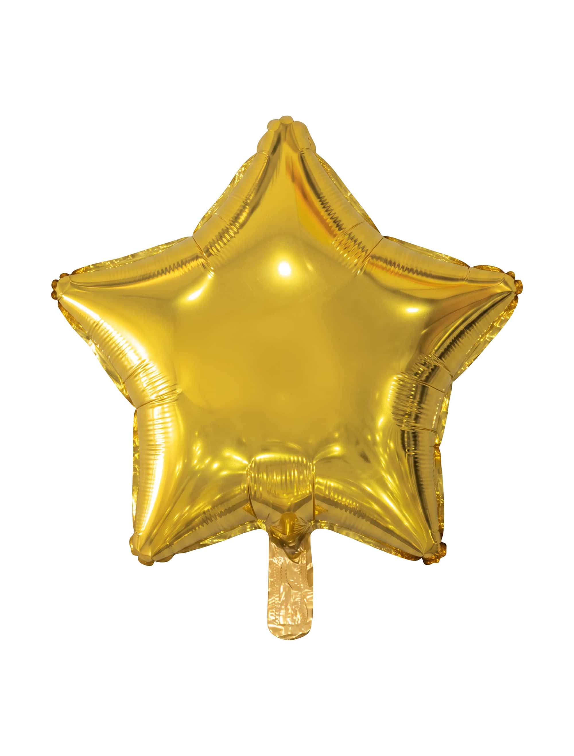 Folienballon Stern 48cm gold