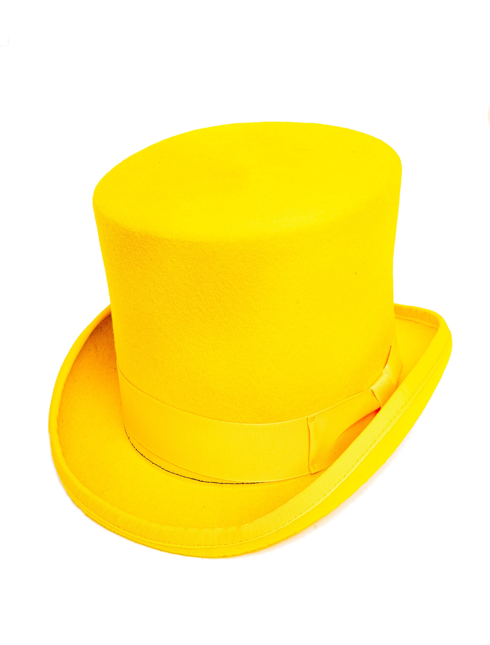 Zylinder Wollfilz gelb 61