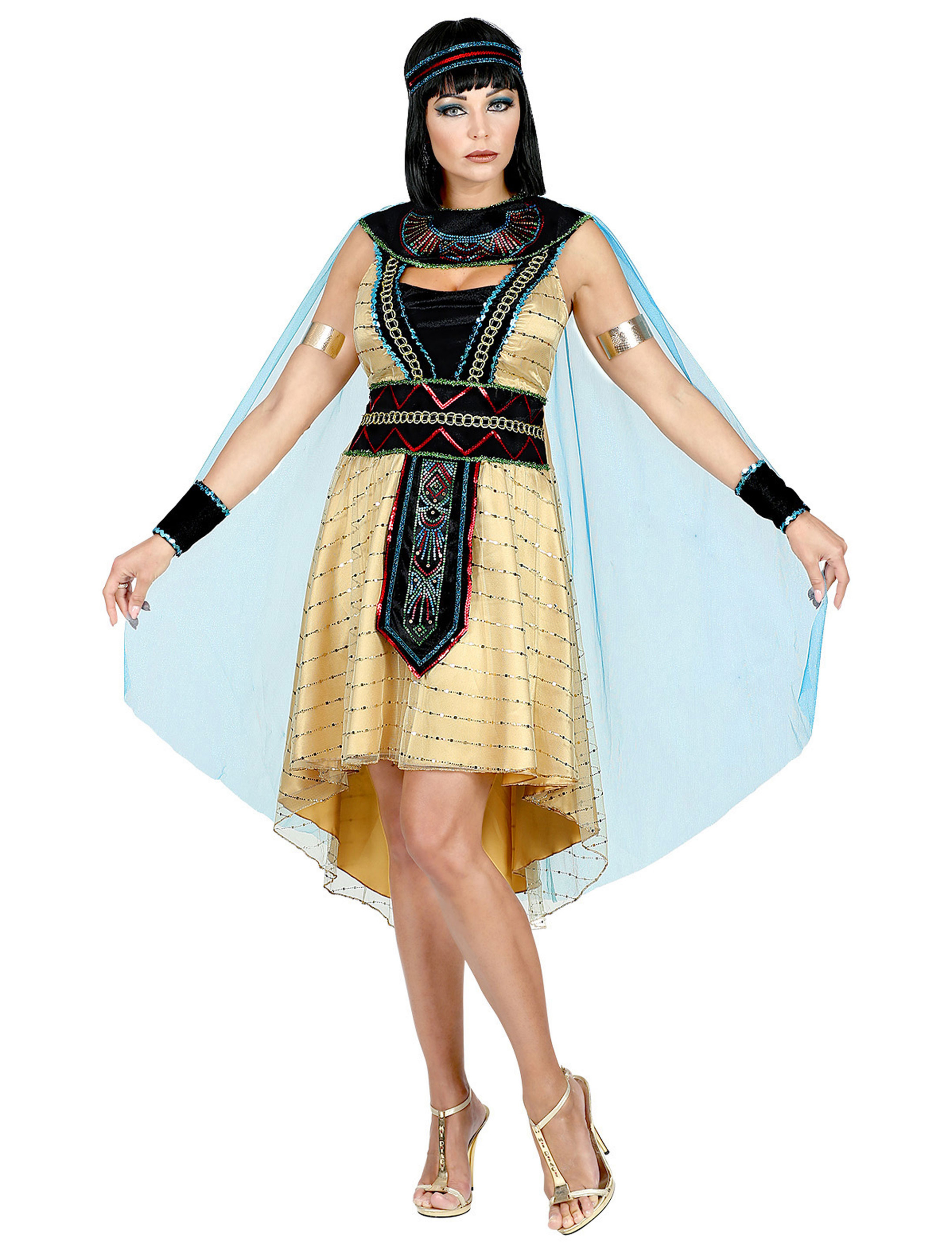 Kleid Nofretete 3-tlg.