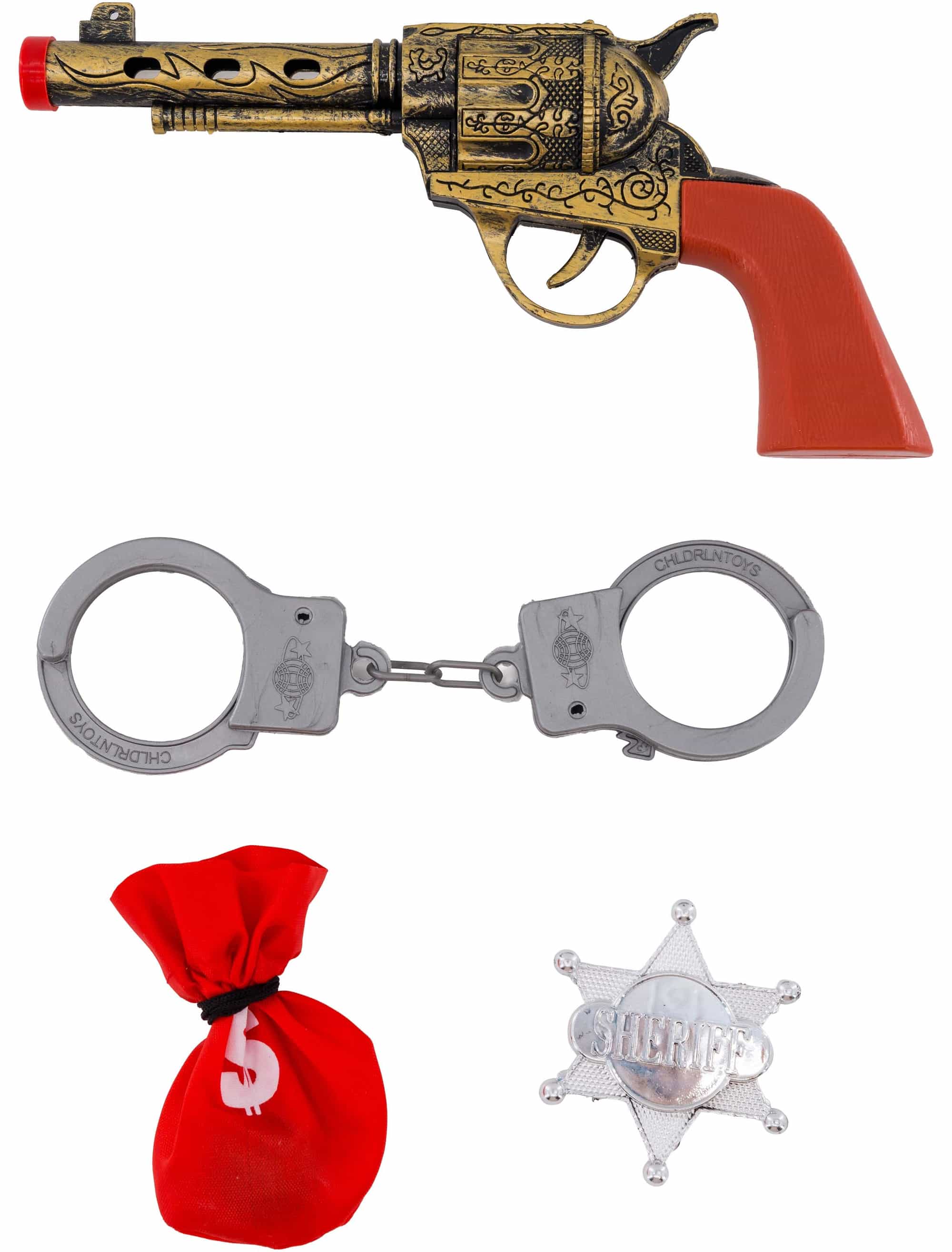 Cowboy Set 4-tlg. gold