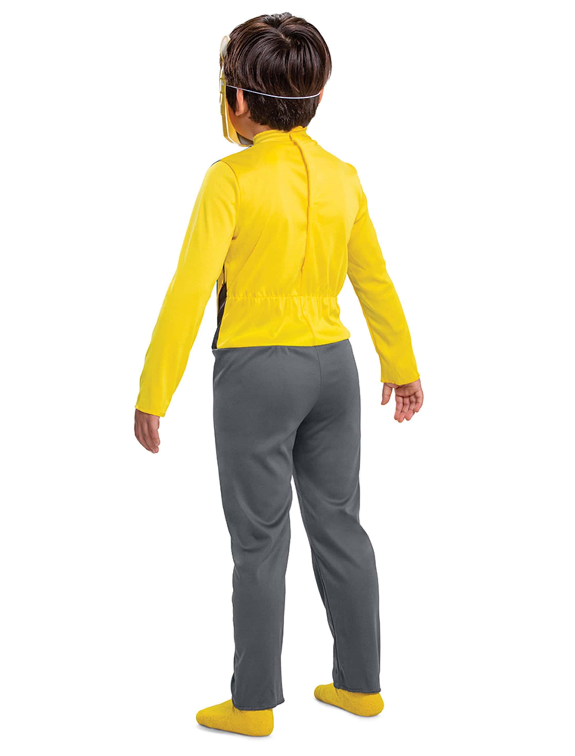 Kostüm Transformers Bumblebee basic 2-tlg. Kinder schwarz/gelb 7-8 Jahre