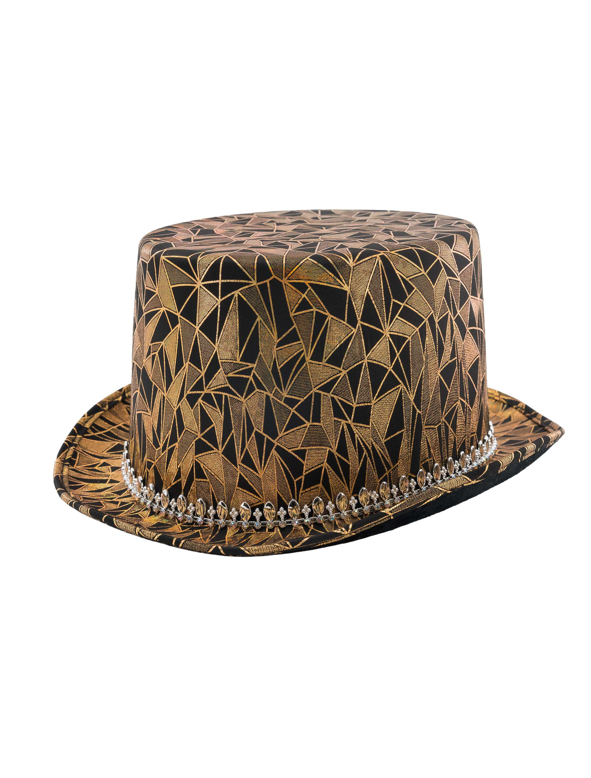 Zylinder Disco Metallic gold 60