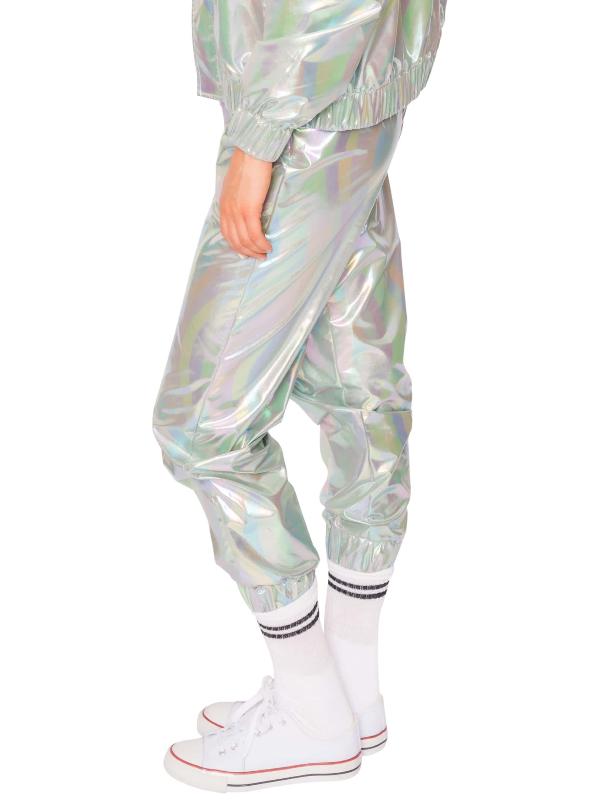 Hose Jogginganzug silber L/XL