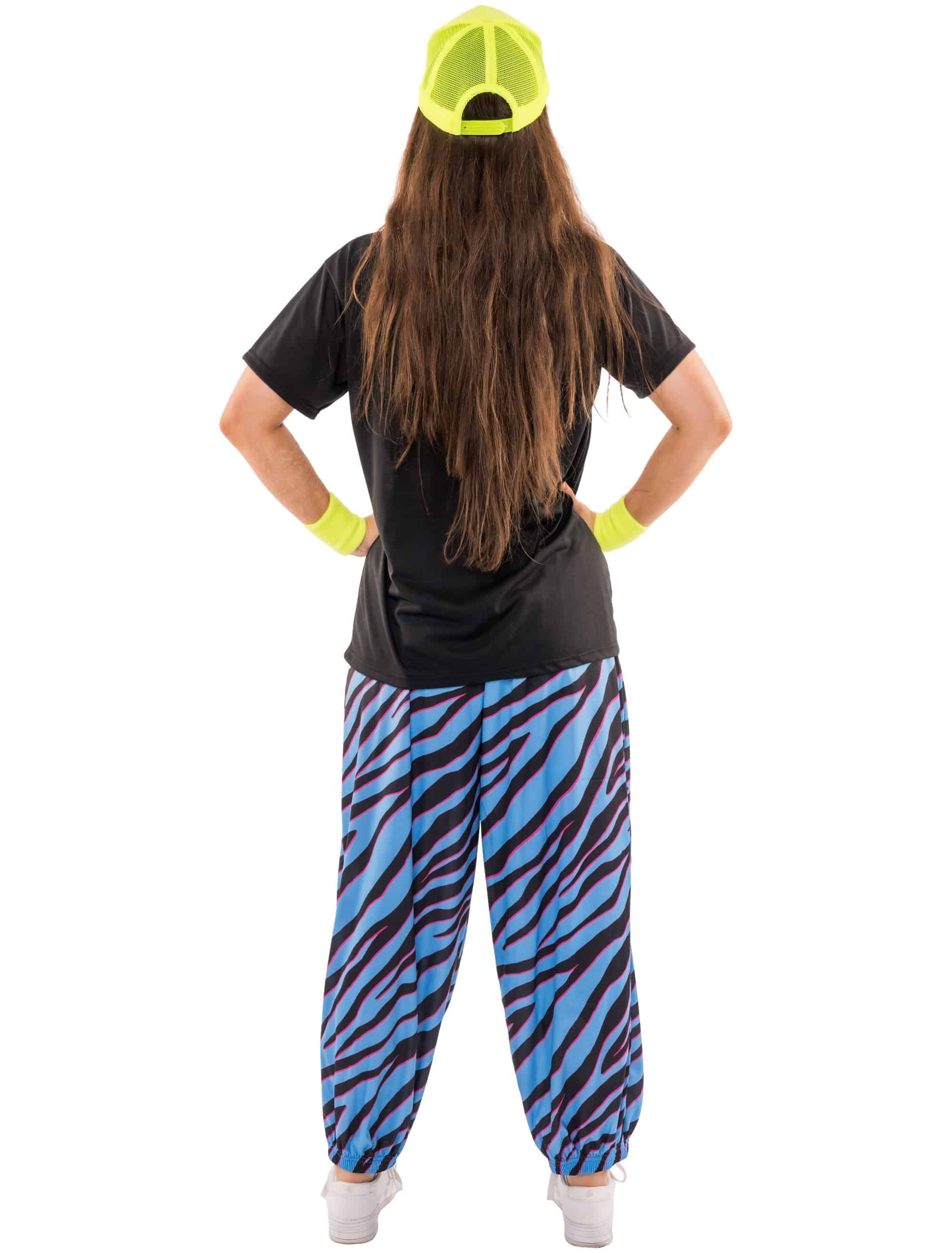 T-Shirt 90er Print schwarz XL