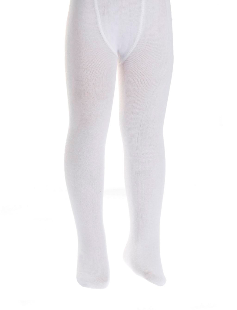 Strumpfhose Kinder Mädchen weiß 140-146