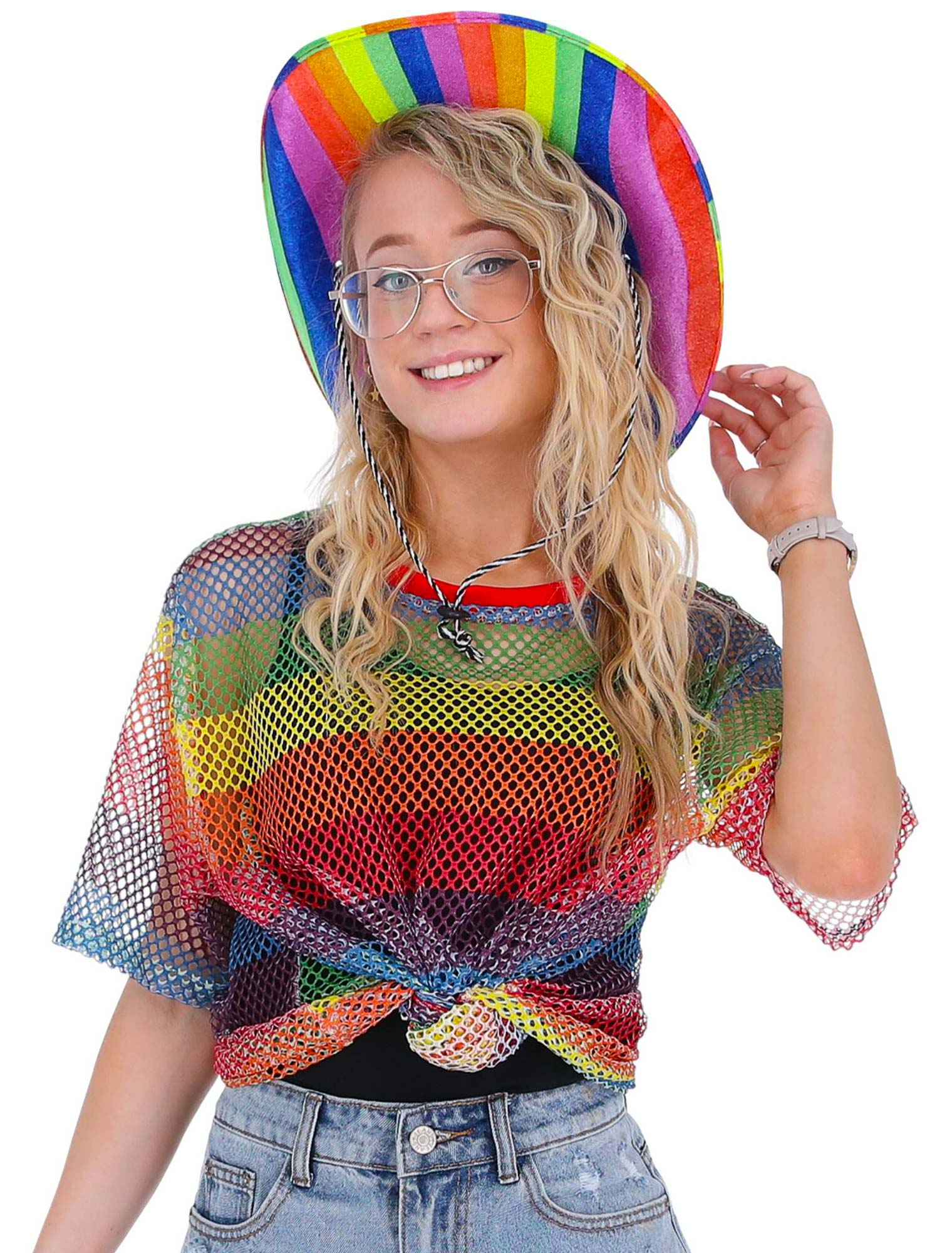 Netzshirt rainbow S/M