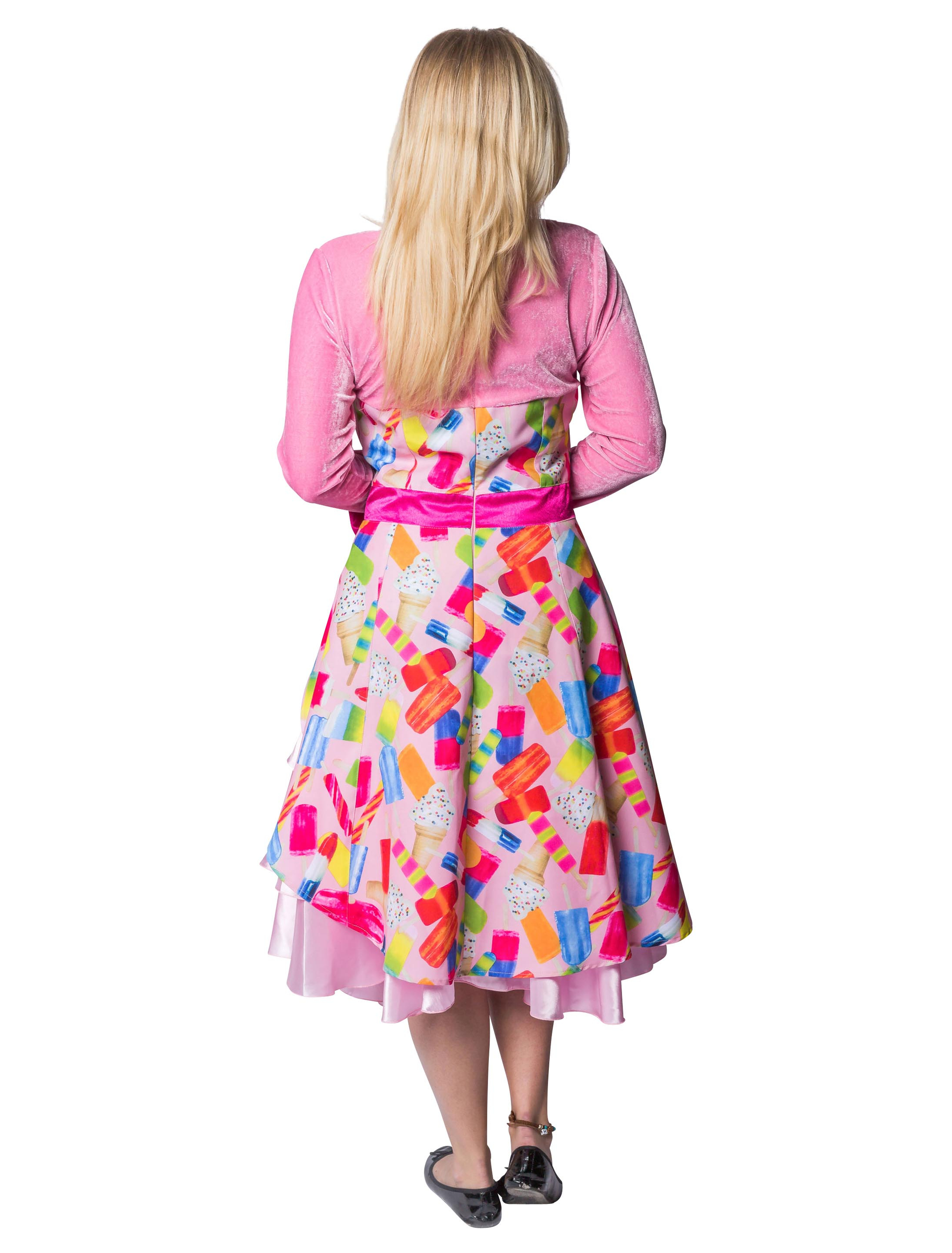 Kleid Candy Ice Cream Damen rosa 2XL