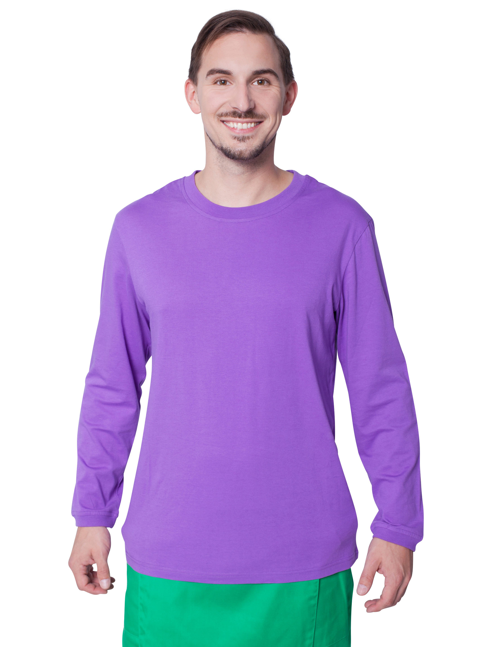 Shirt langarm lila S