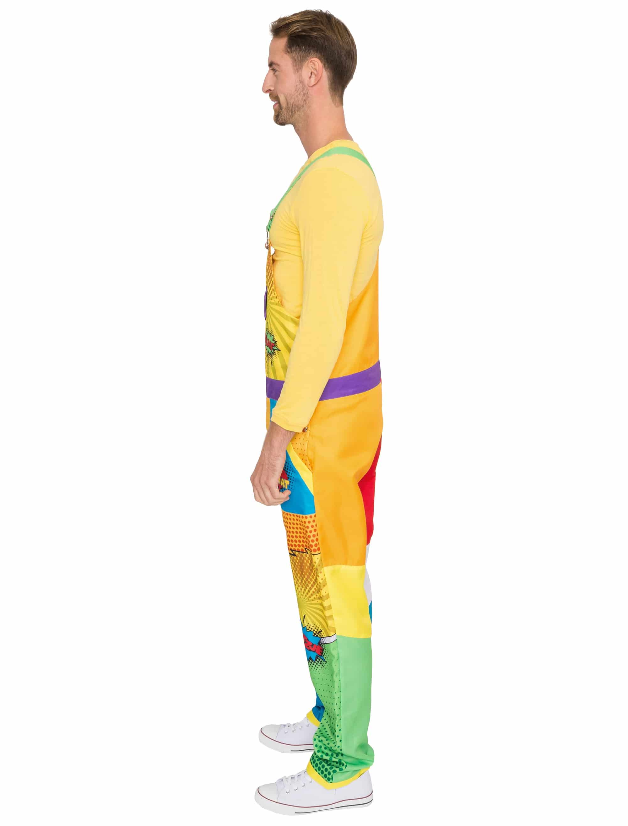 Motto-Latzhose 2018/2019 mehrfarbig 3XL