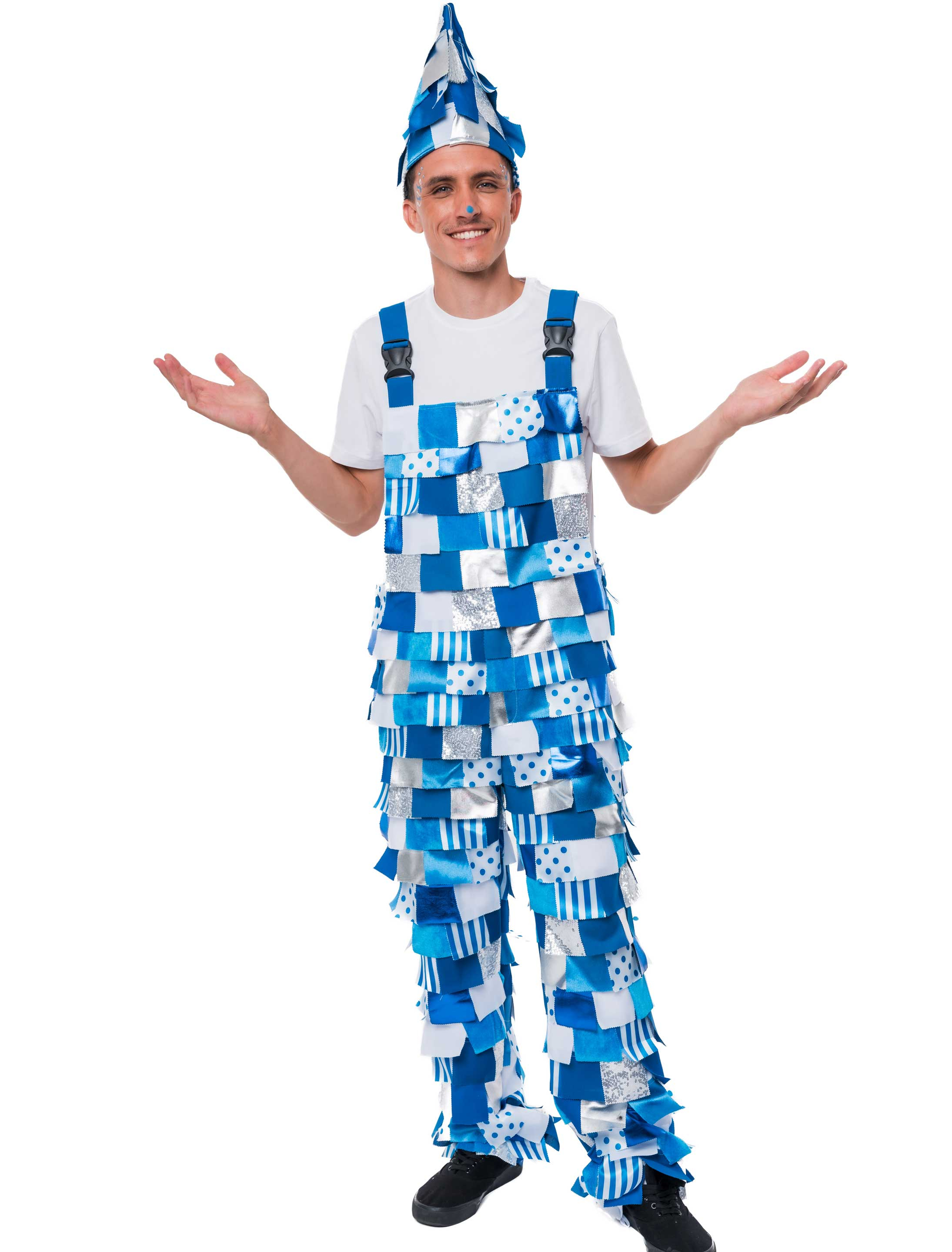 blau/weiß