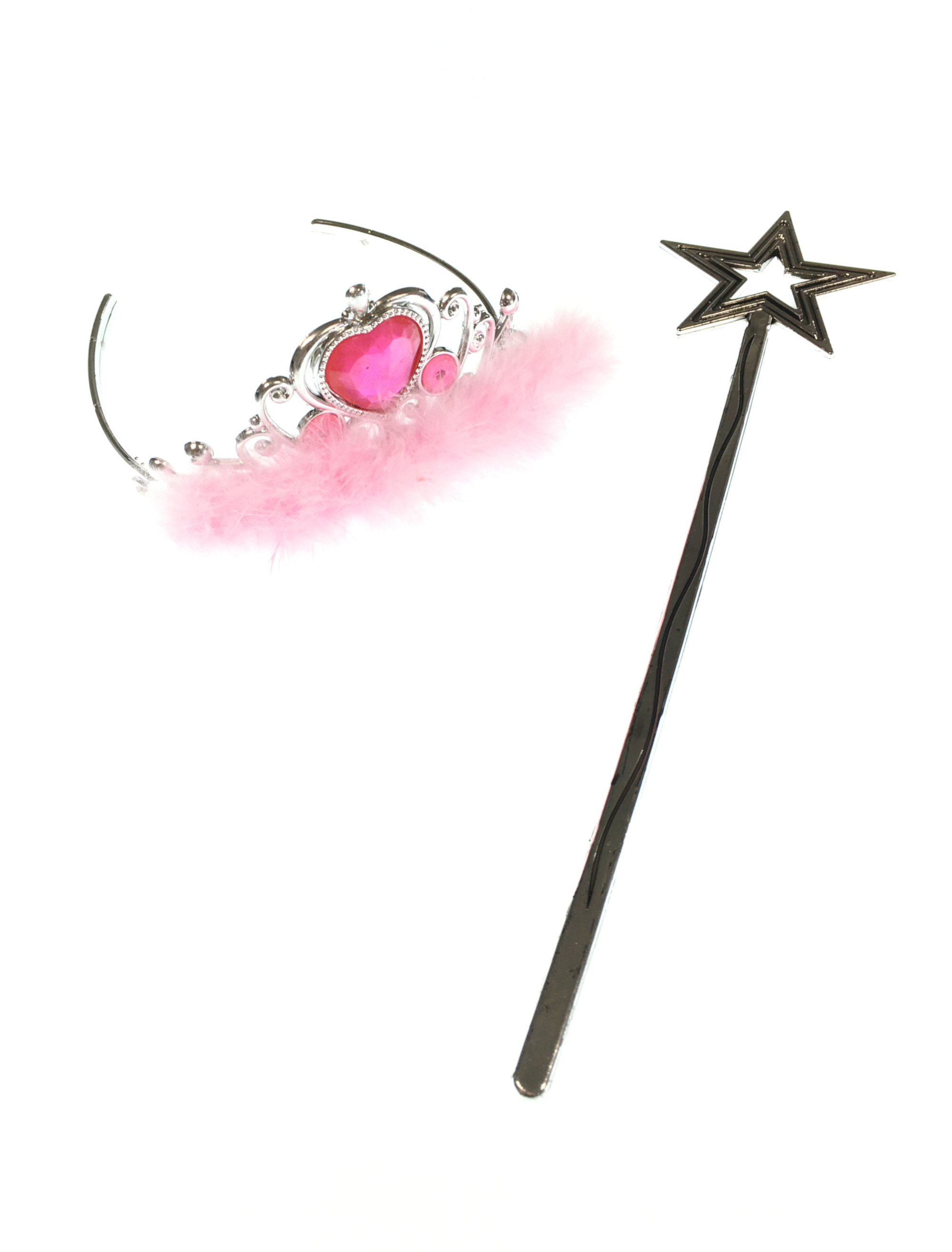 Prinzessinnen Set pink 2-tlg.