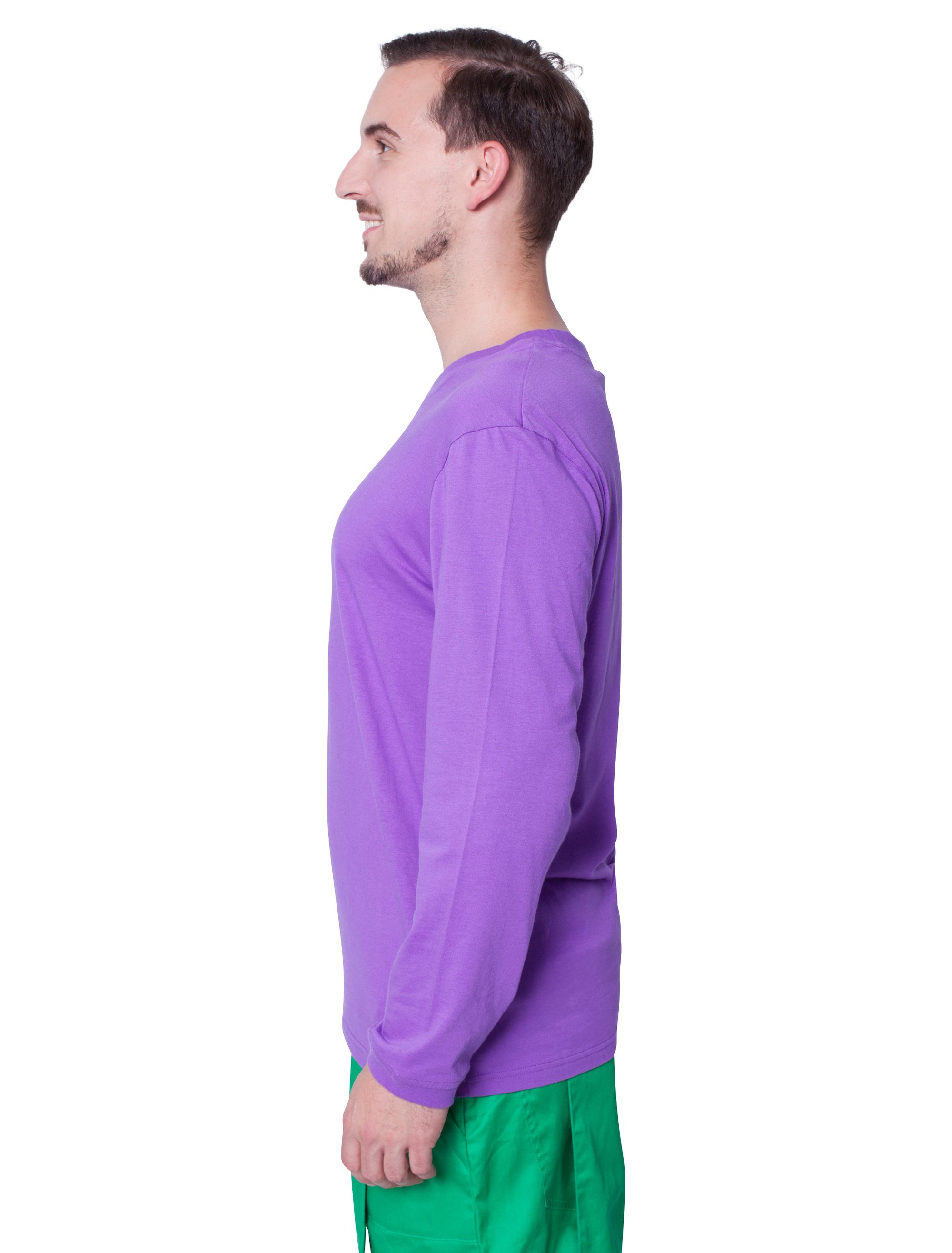 Shirt langarm lila S