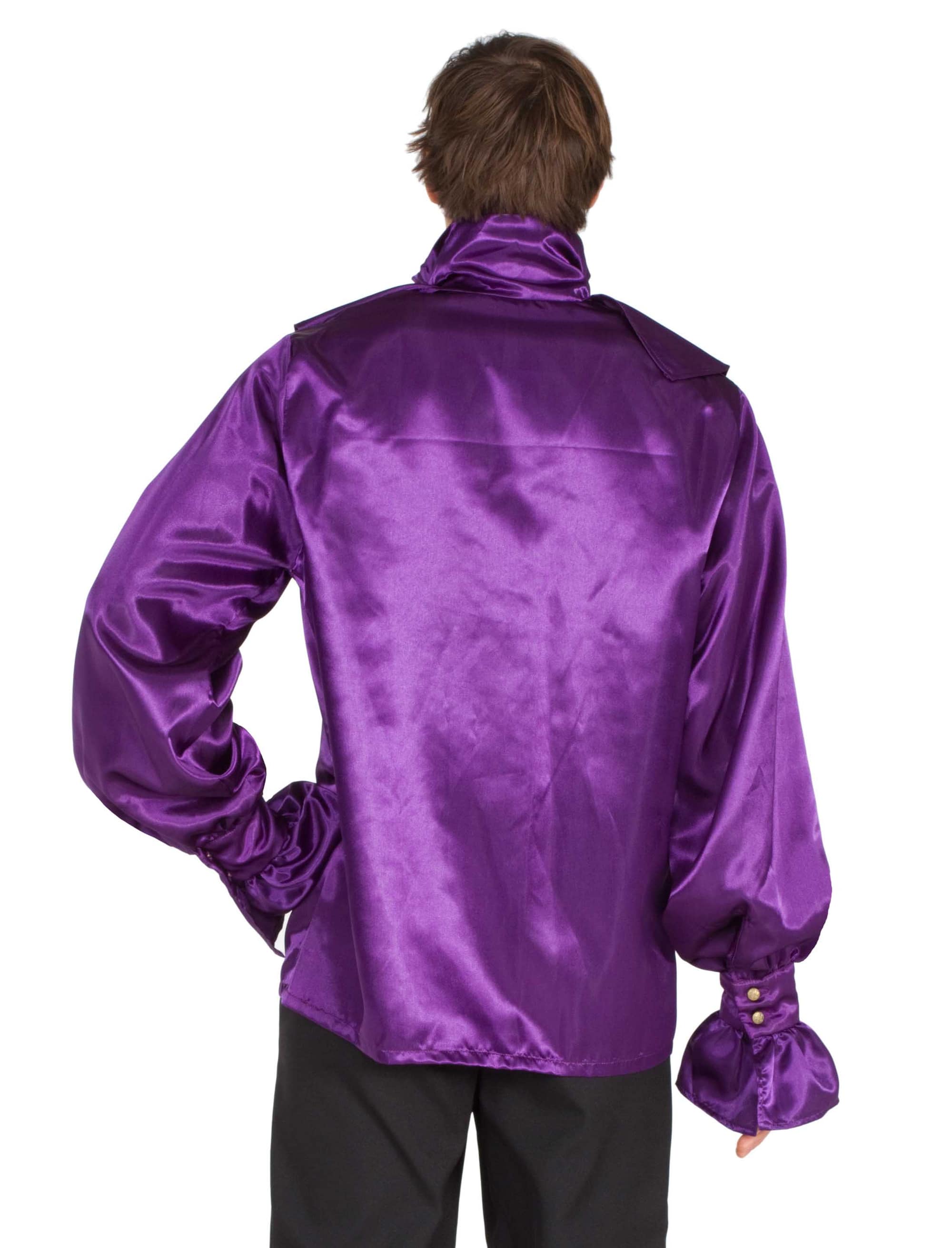 Hemd Vampir Herren lila M