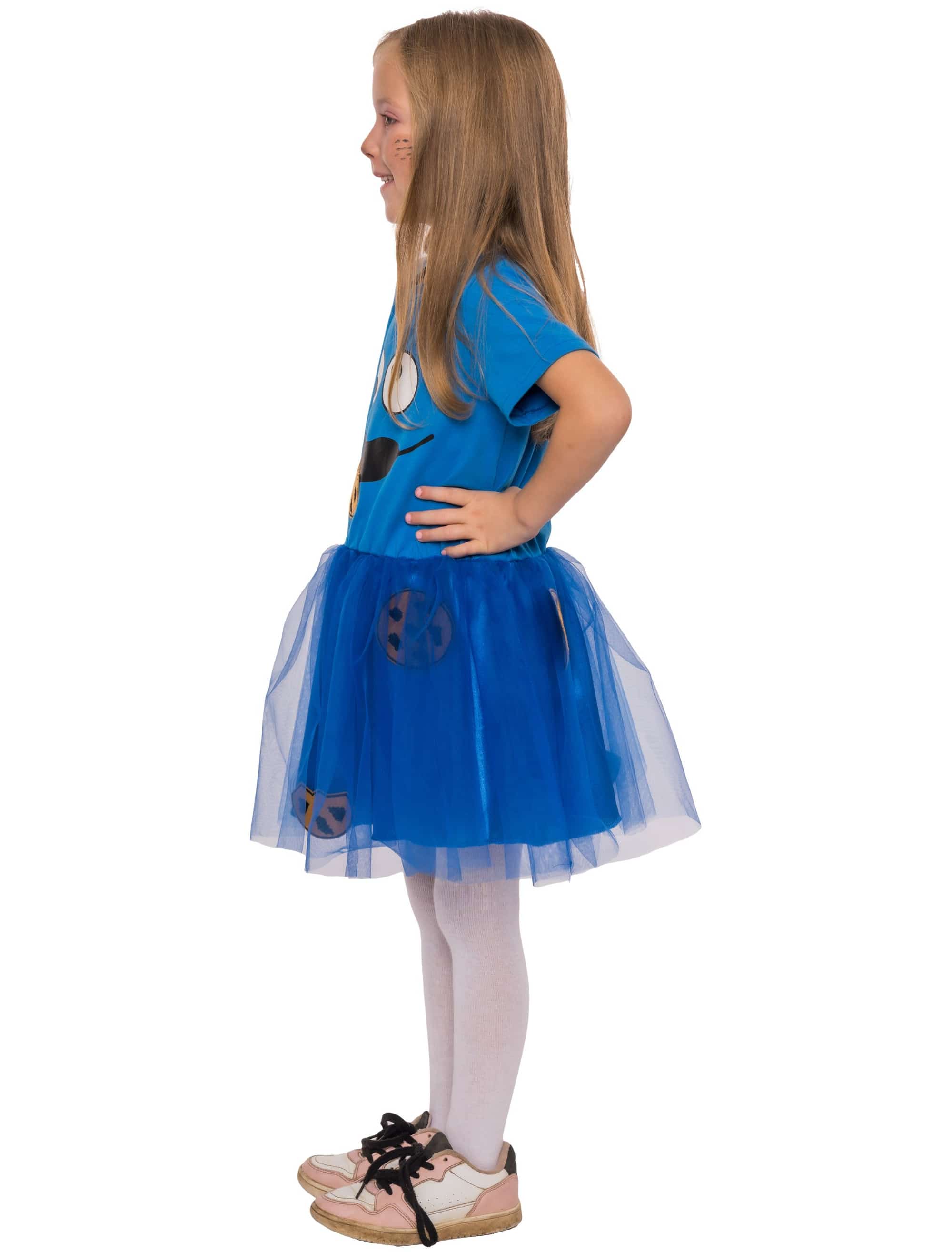 Kleid Krümelchen Mädchen blau 98/104