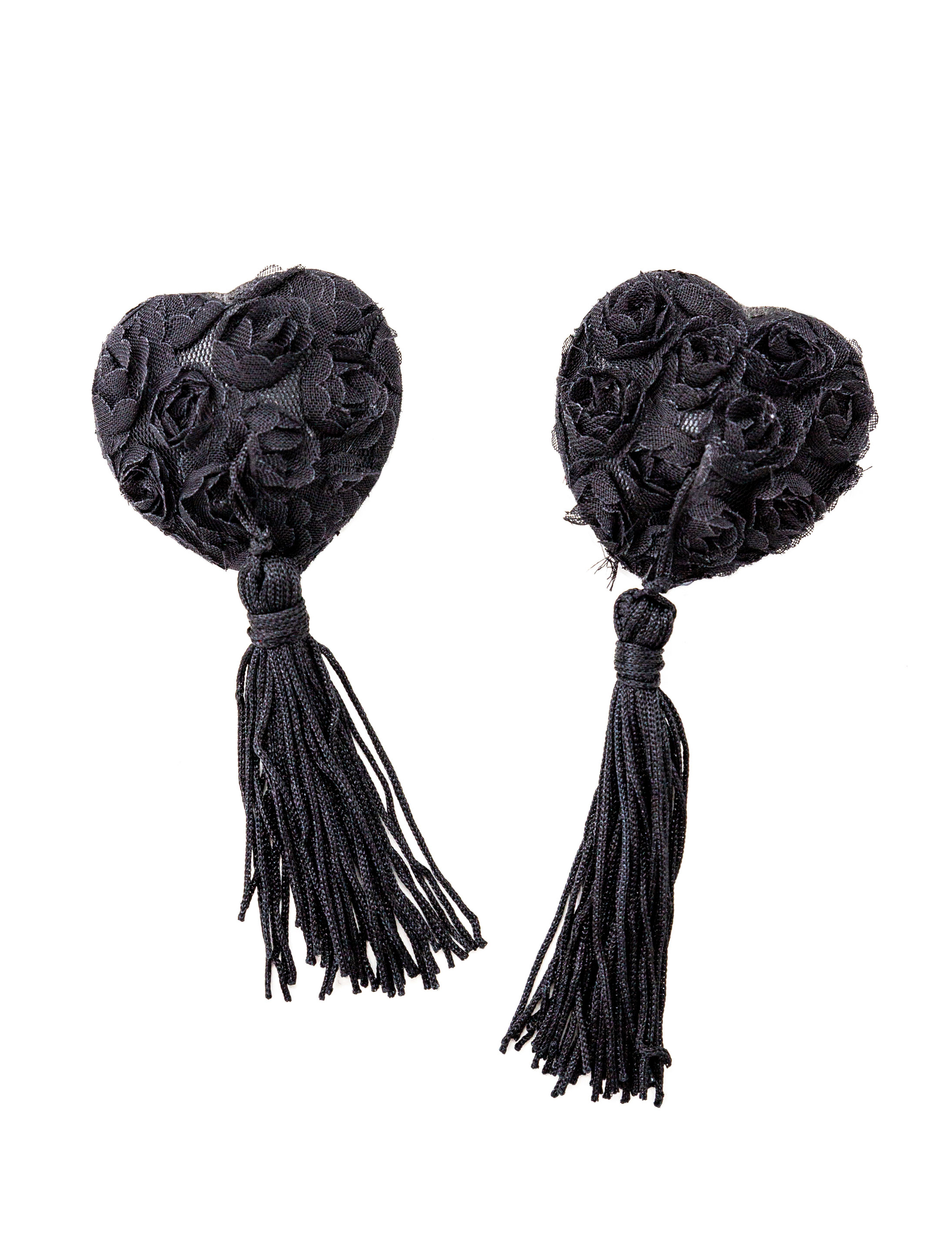 Nippel Cover Herz mit Bommel