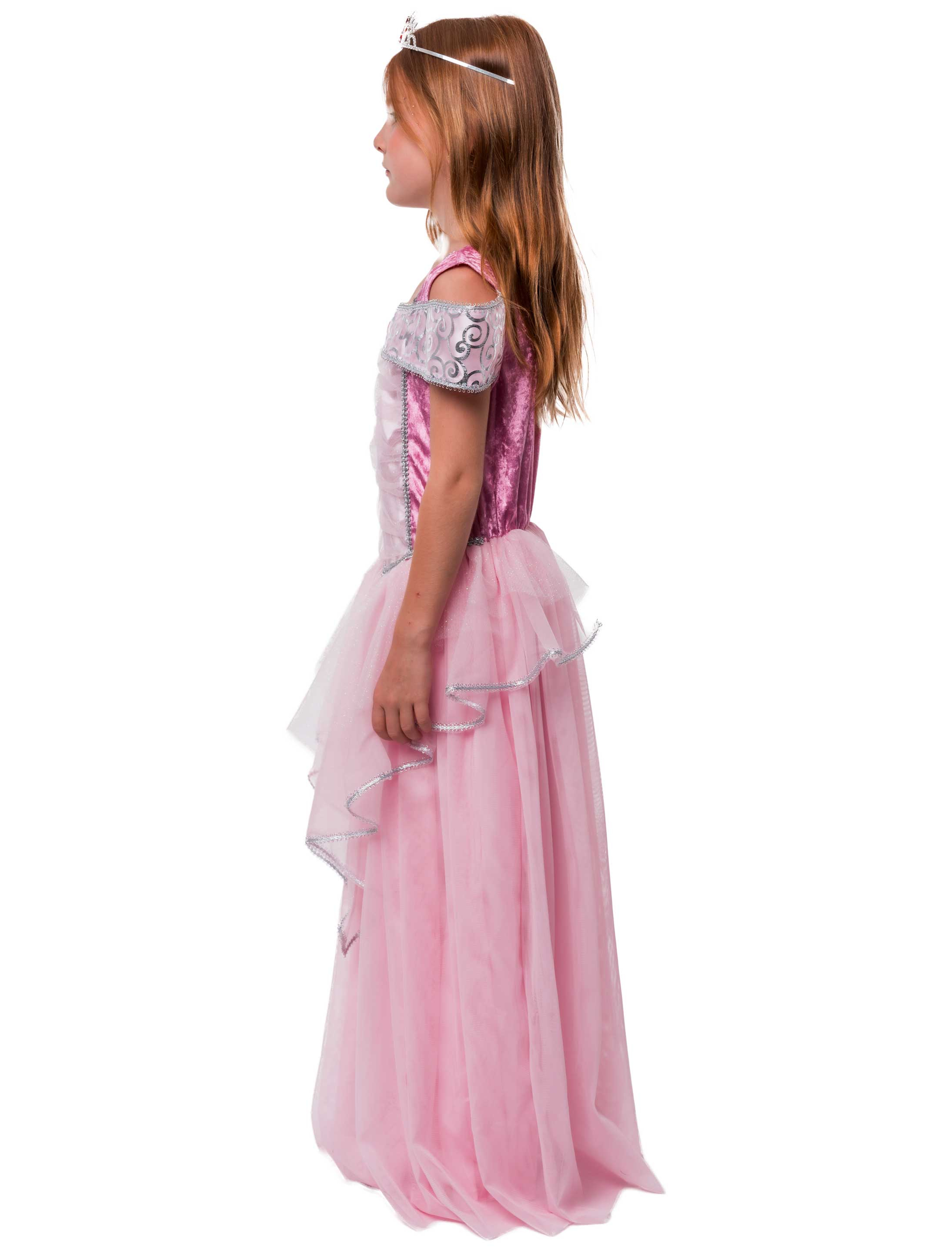 Kleid Prinzessin Kinder rosa 152/164