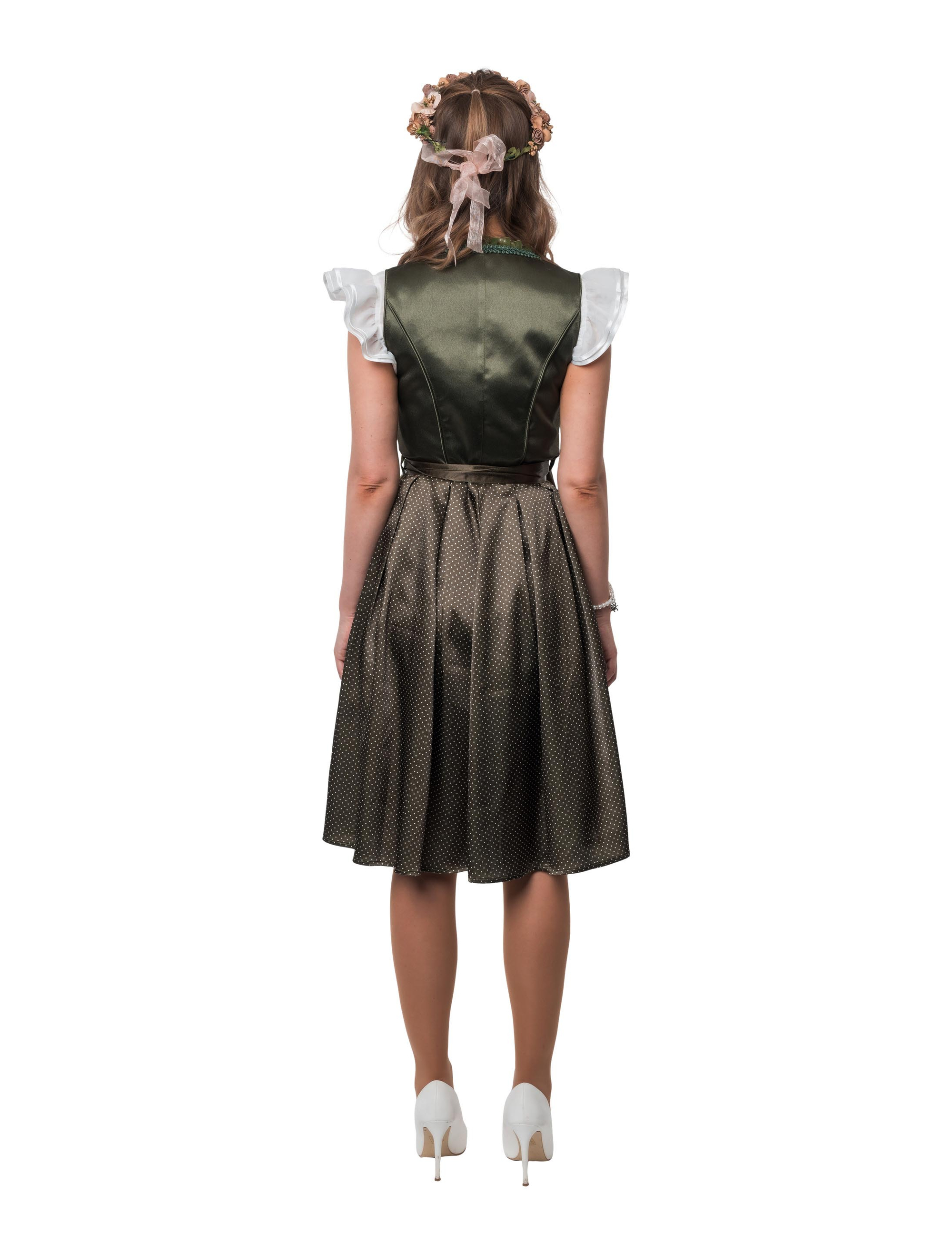 Dirndl Leni Damen grün 36