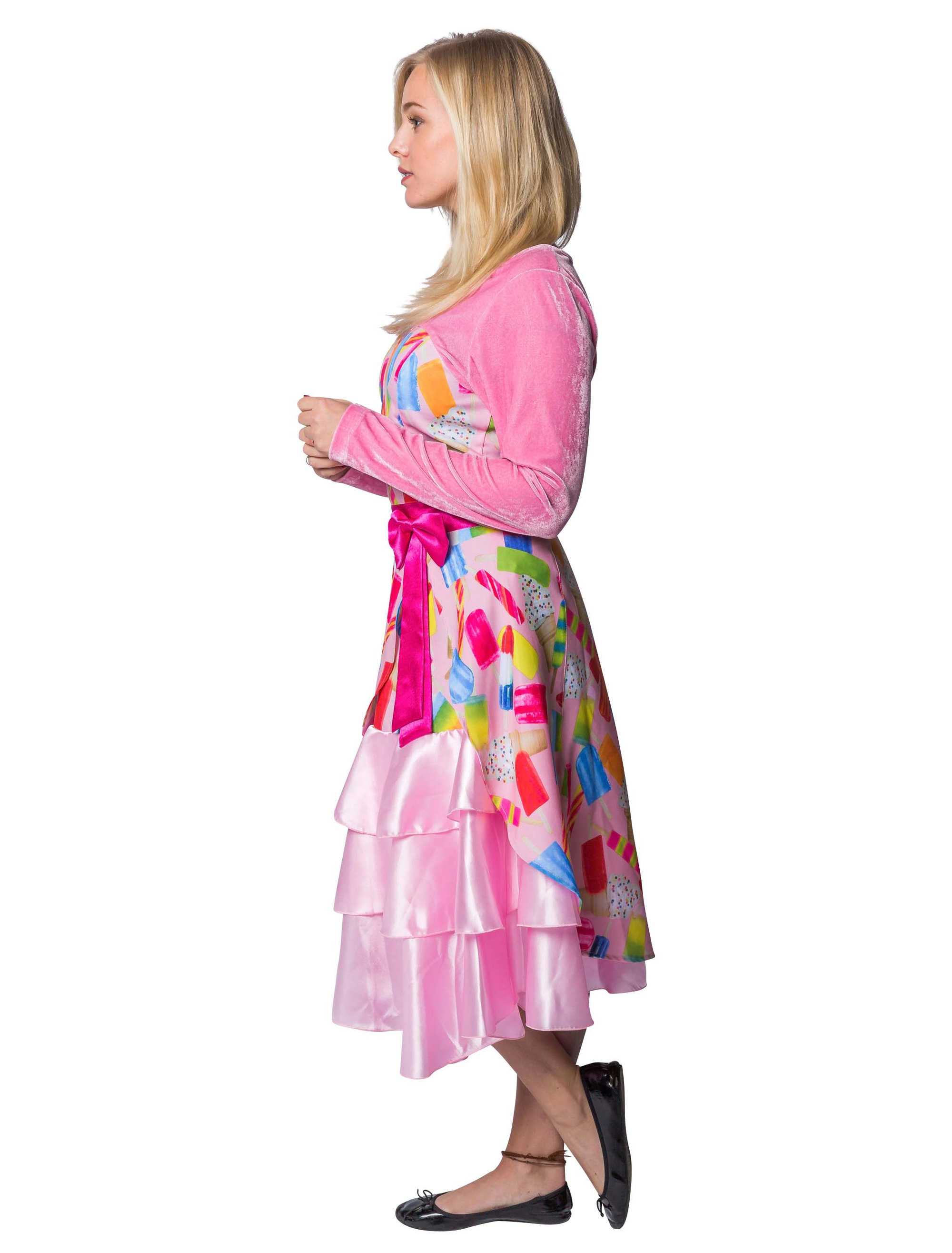 Kleid Candy Ice Cream Damen rosa 2XL