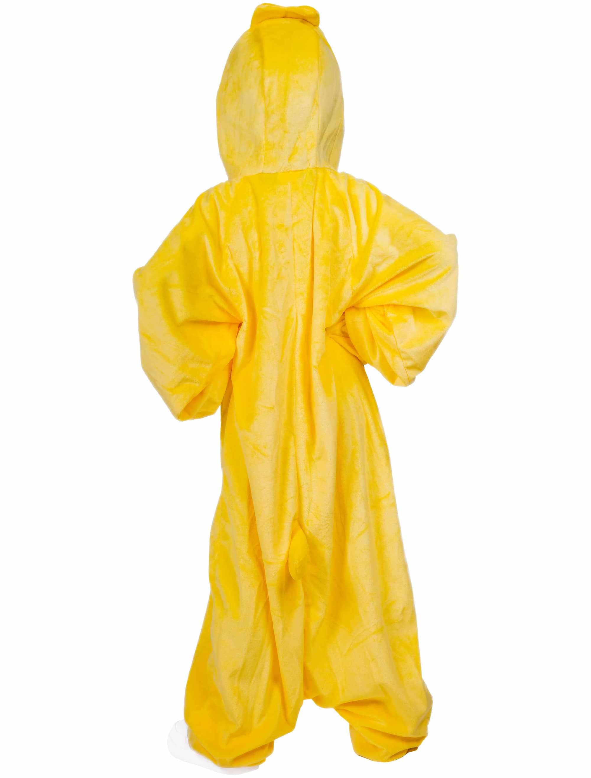 Overall Ente Plüsch Kinder gelb 116/128