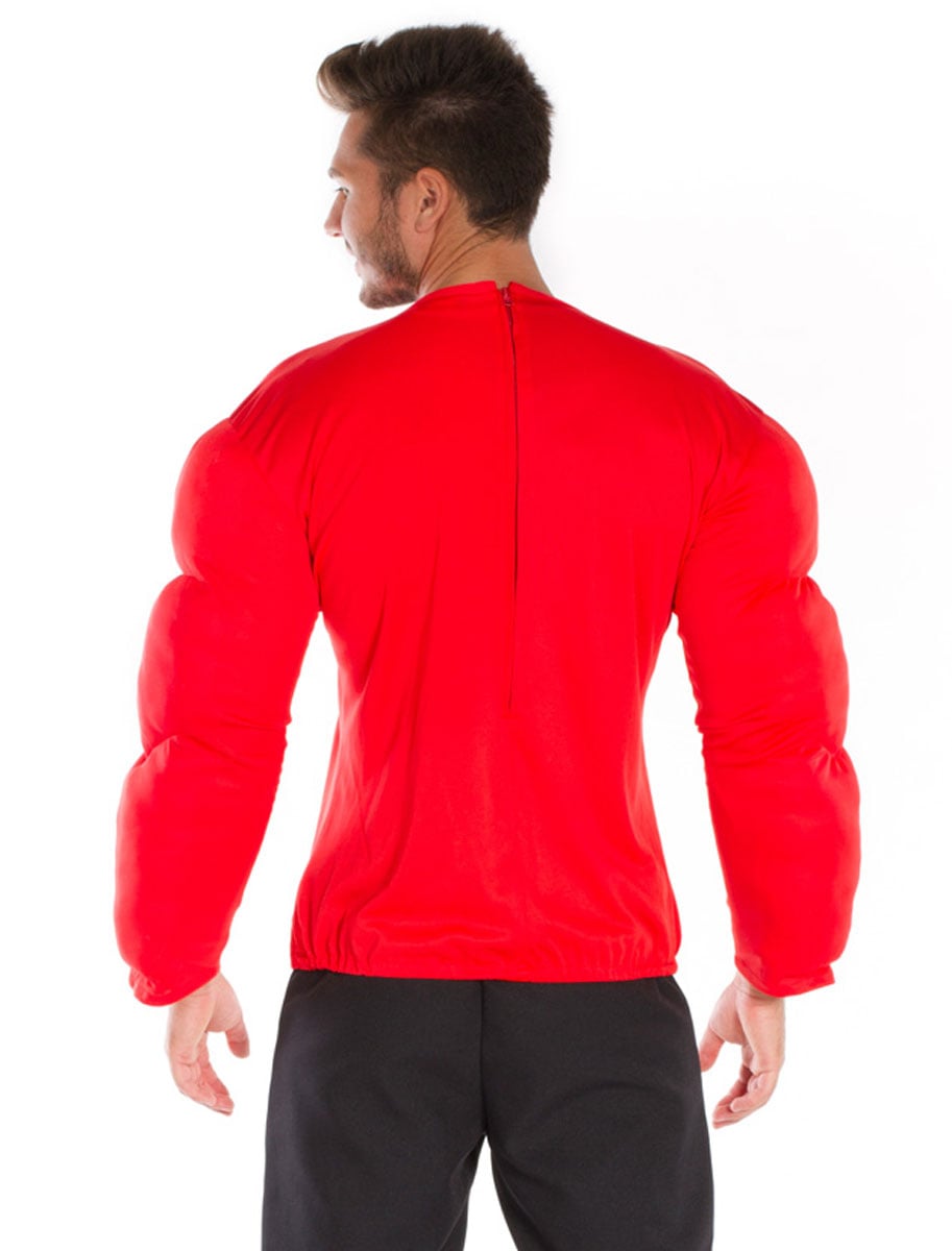 Muskel Oberteil rot one size