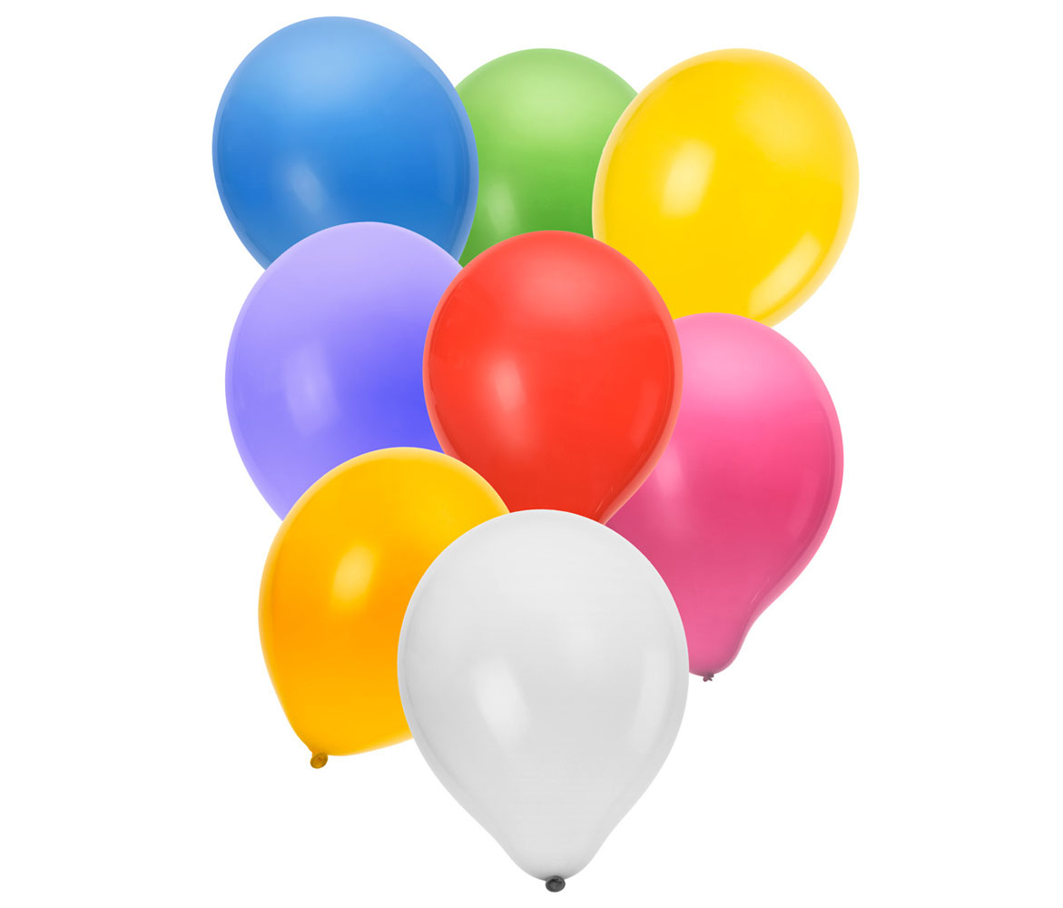Luftballons 50 Stk. bunt